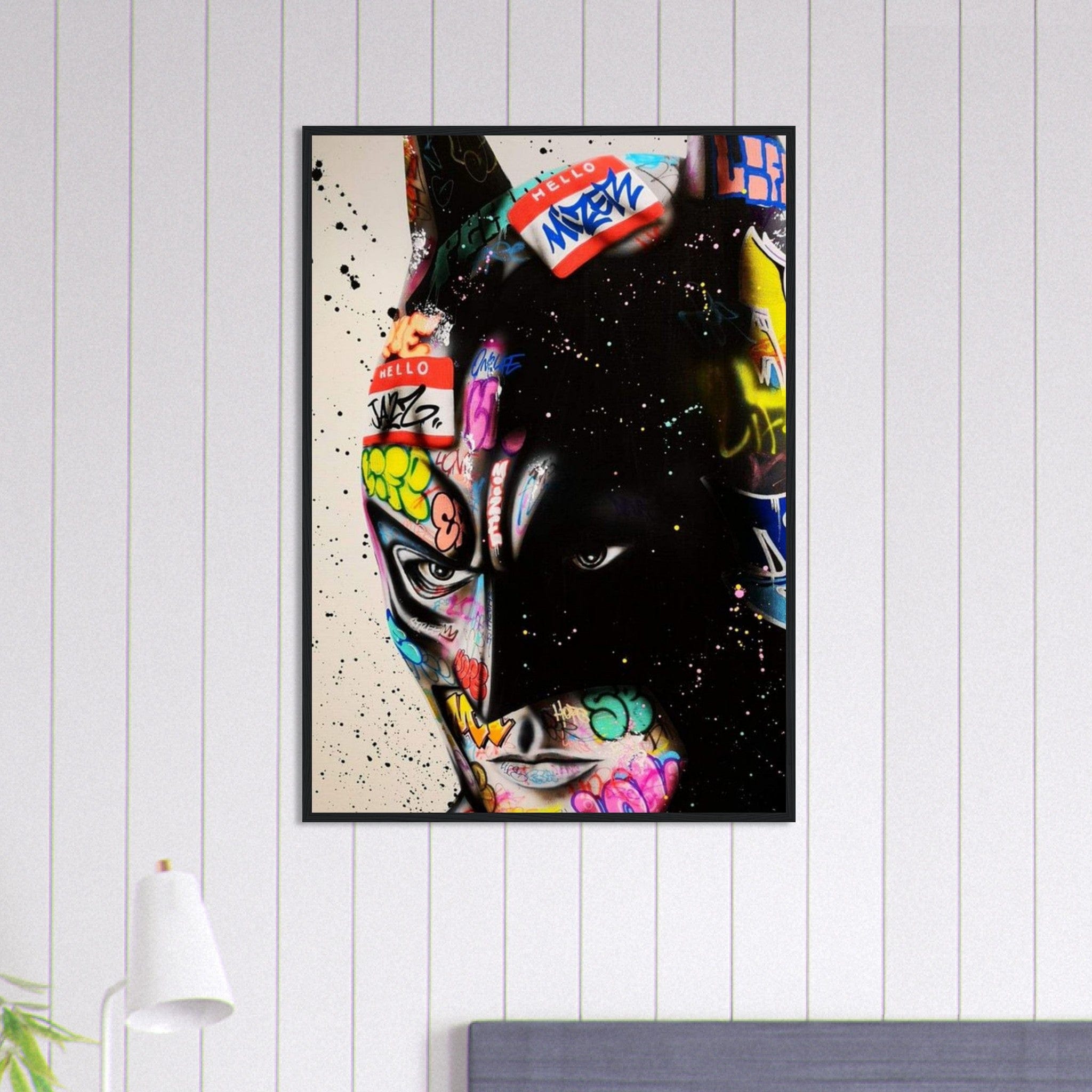 Canvanation Print Material 70x100 cm / 28x40″ Tableau Street Art Batman Univers