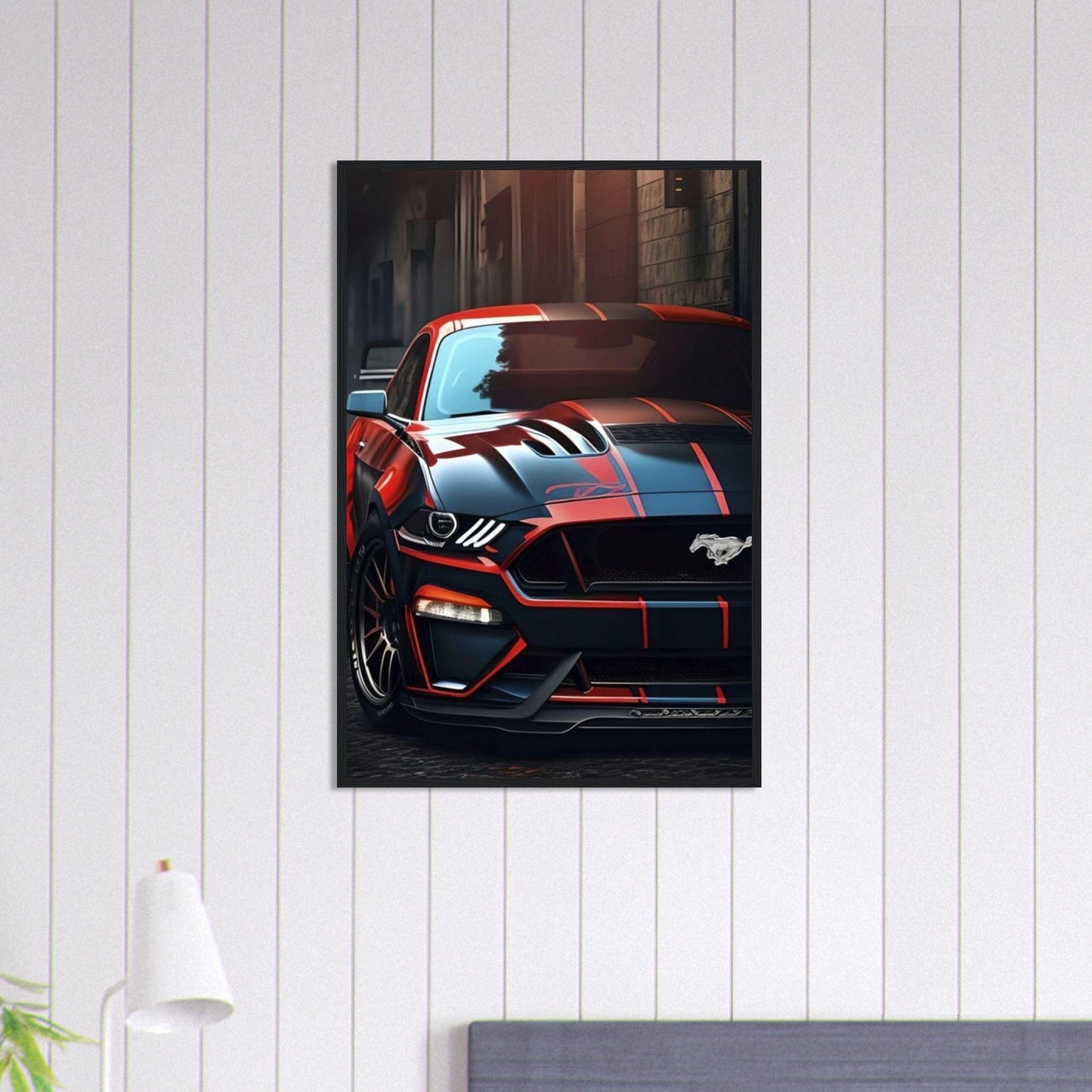 Tableau Voiture Mustang Cobra Canvanation