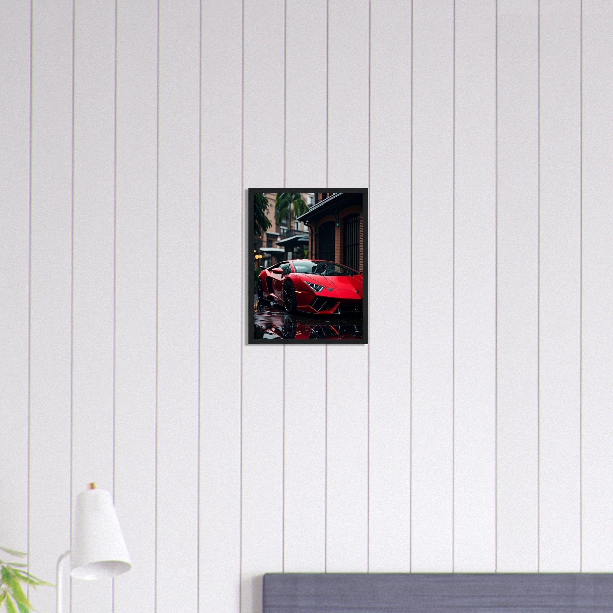 Canvanation Print Material 30x40 cm / 12x16″ Tableau voiture Lamborghini Huracan