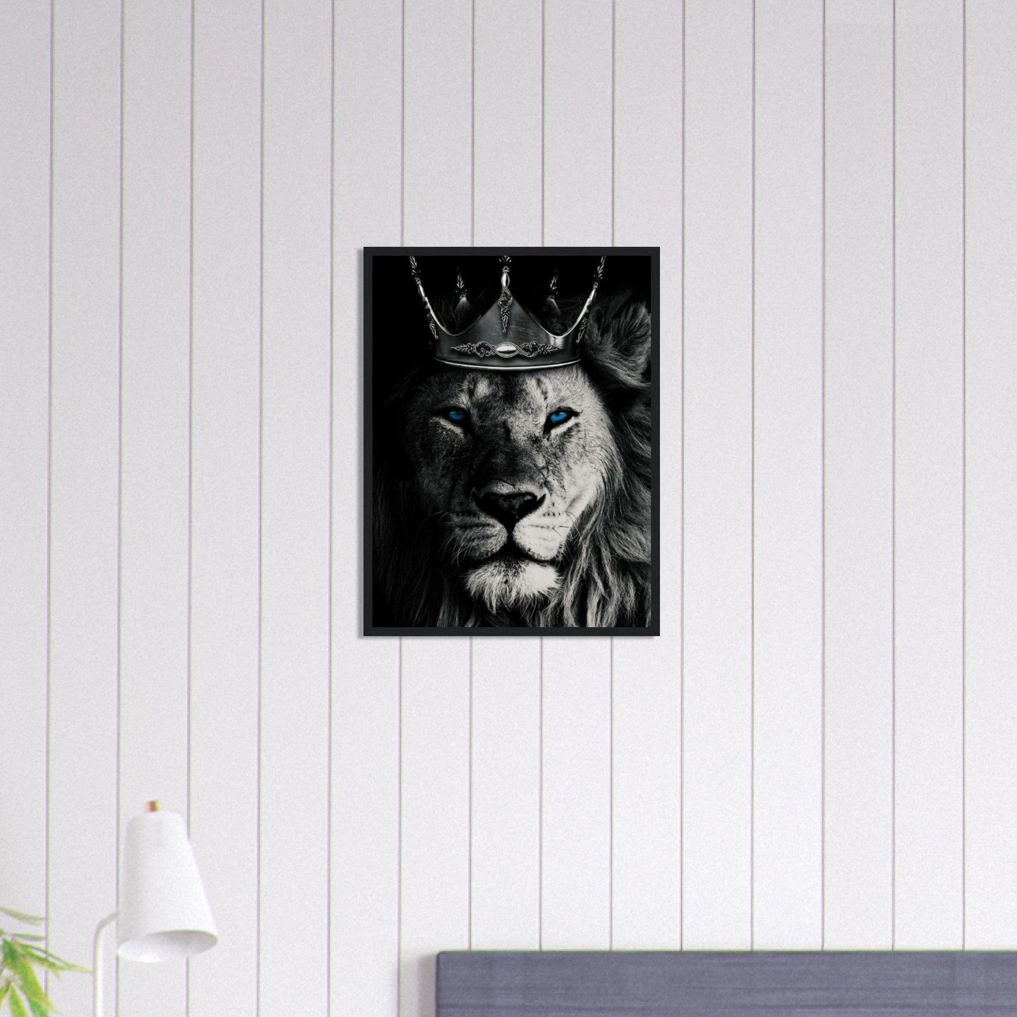 Canvanation Print Material 45x60 cm / 18x24″ Tableau Lion Street Art