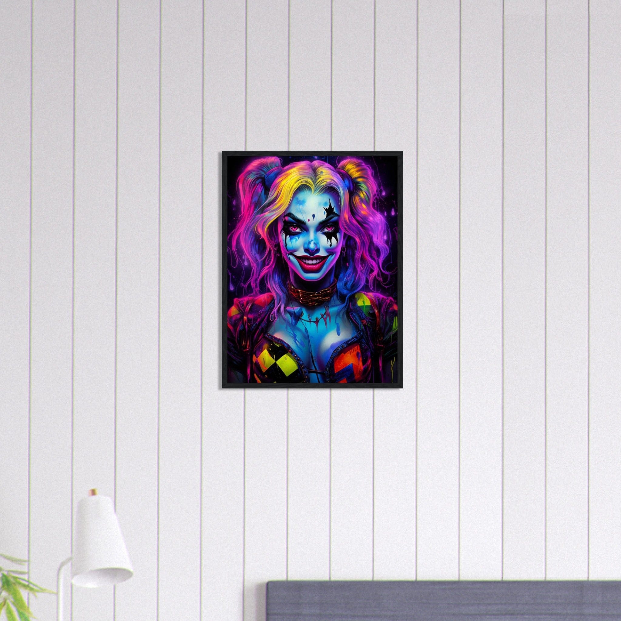 Canvanation Print Material 45x60 cm / 18x24″ Tableaux Street Art Harley Quinn