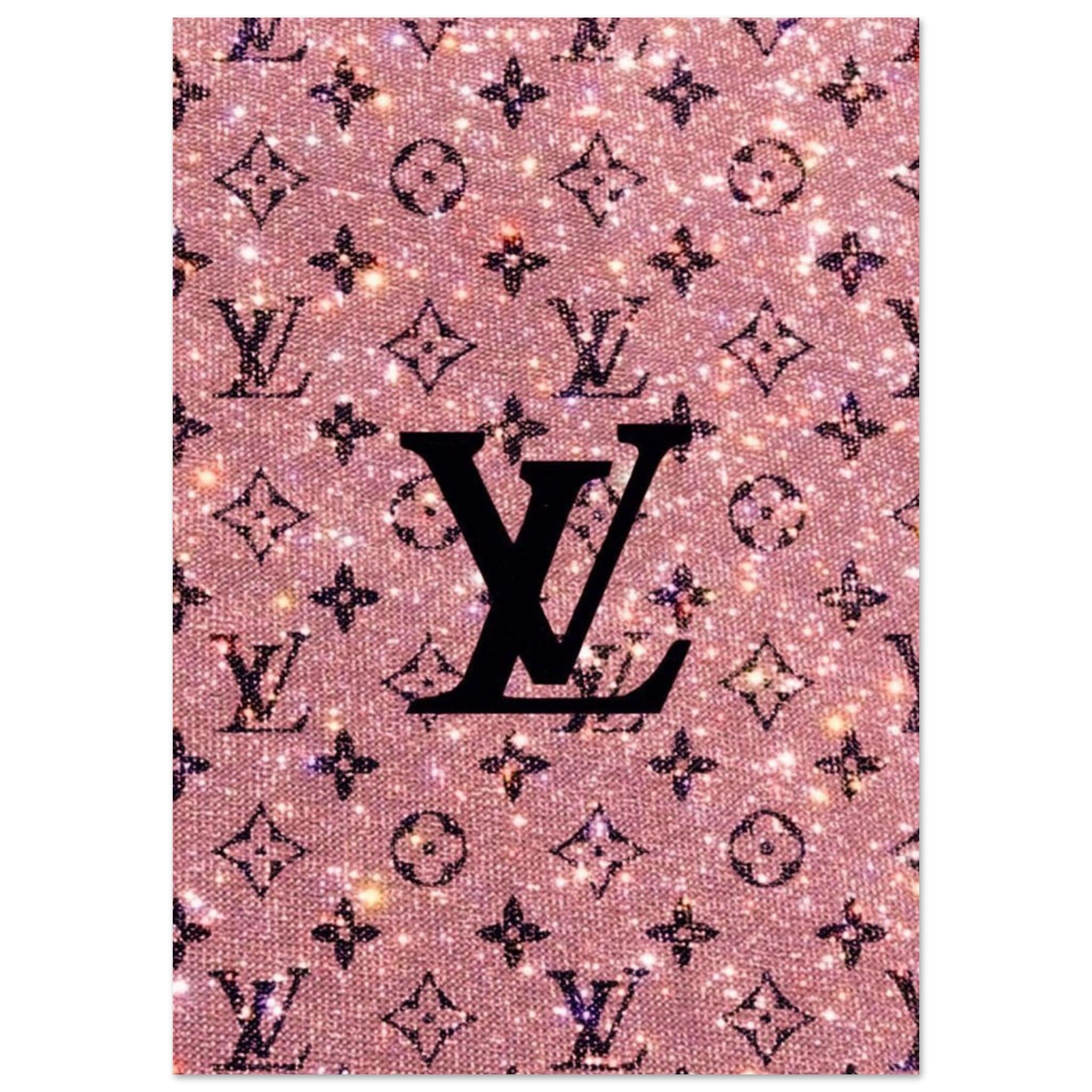 Canvanation Print Material A1 (59.4 x 84.1  cm) Affiche Louis Vuitton Rose