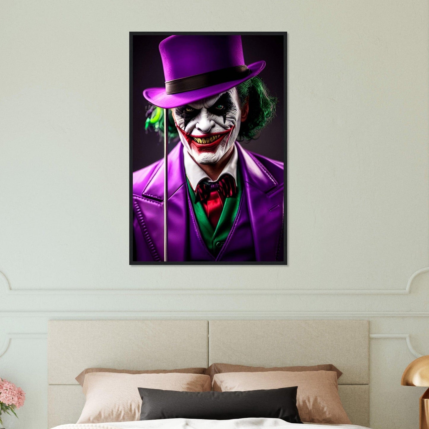 Tableau Joker Violet Canvanation