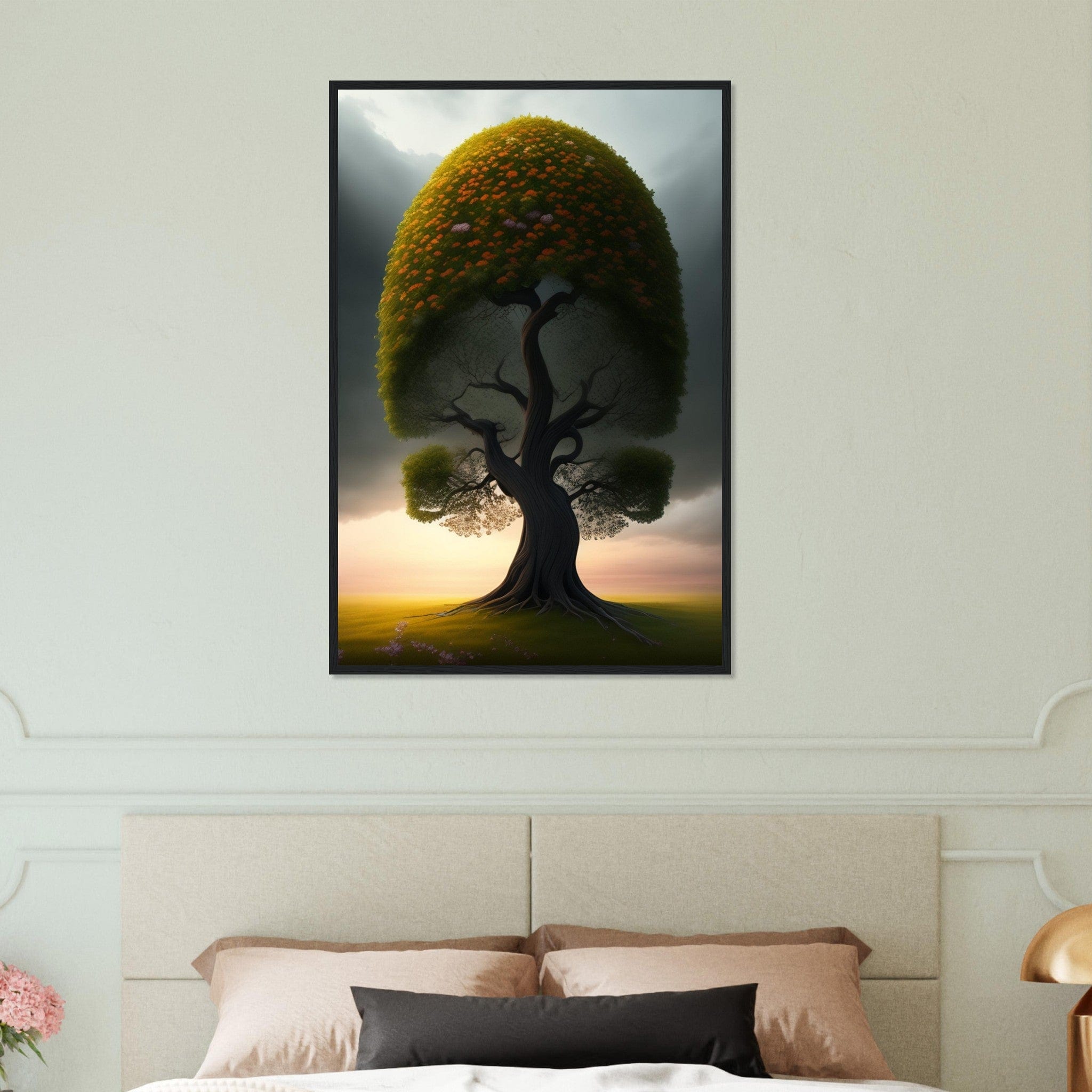 Canvanation Print Material 60x90 cm / 24x36″ Klimt L'Arbre De Vie Tableau