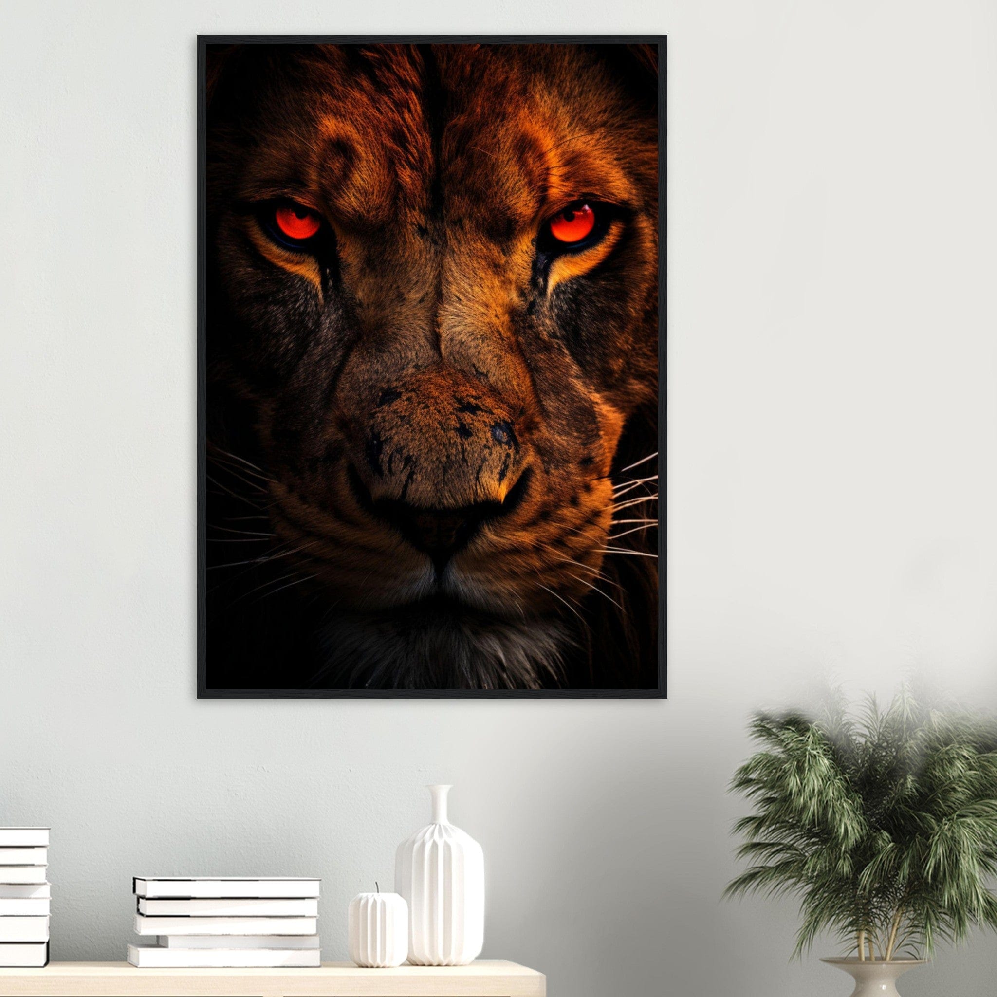 Canvanation Print Material Tableau De Lion