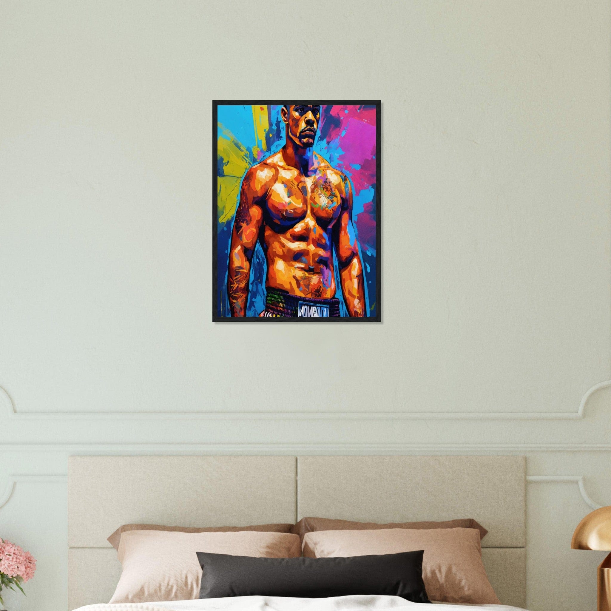 Canvanation Print Material 45x60 cm / 18x24″ Tableau Boxe Liam