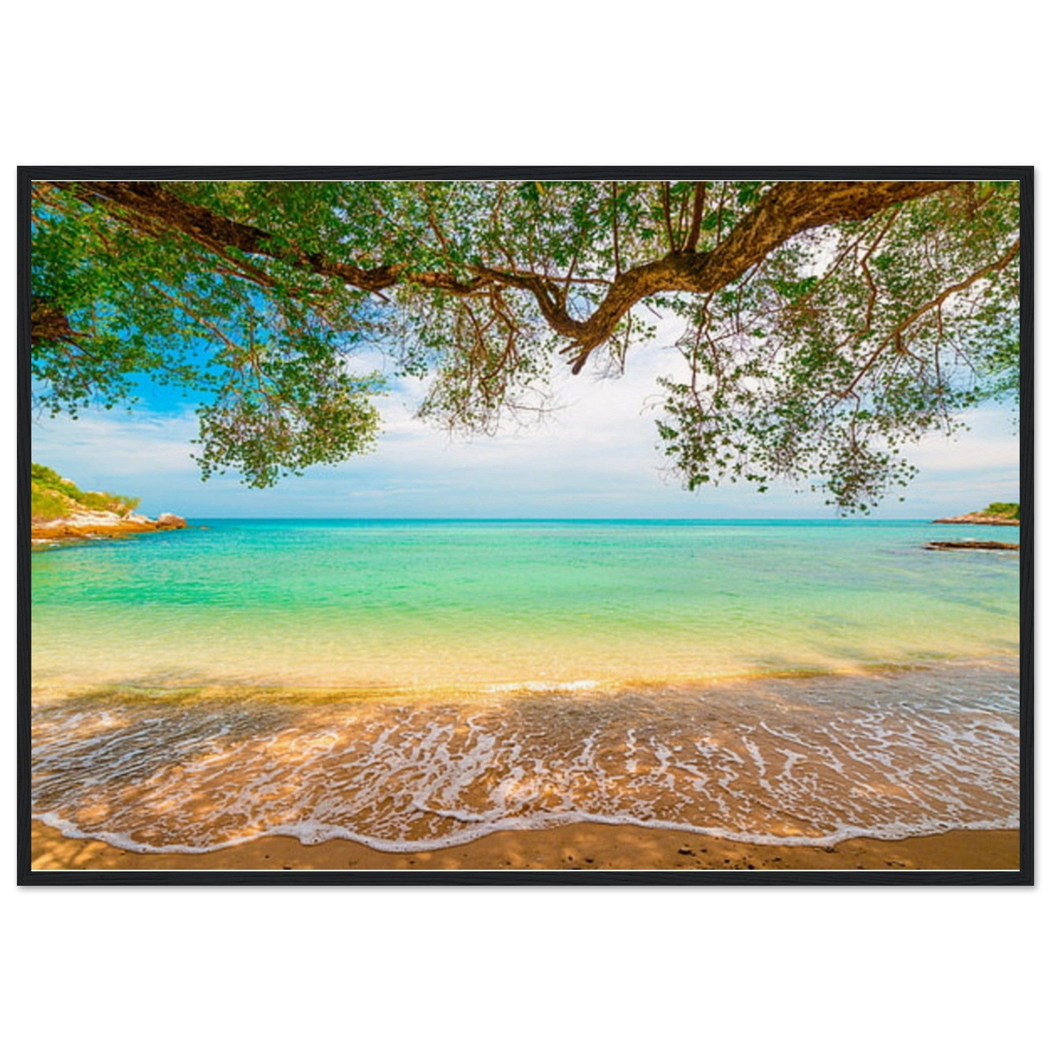 Gelato Print Material 70x100 cm / 28x40″ Tableau Panoramique Mer Antilles