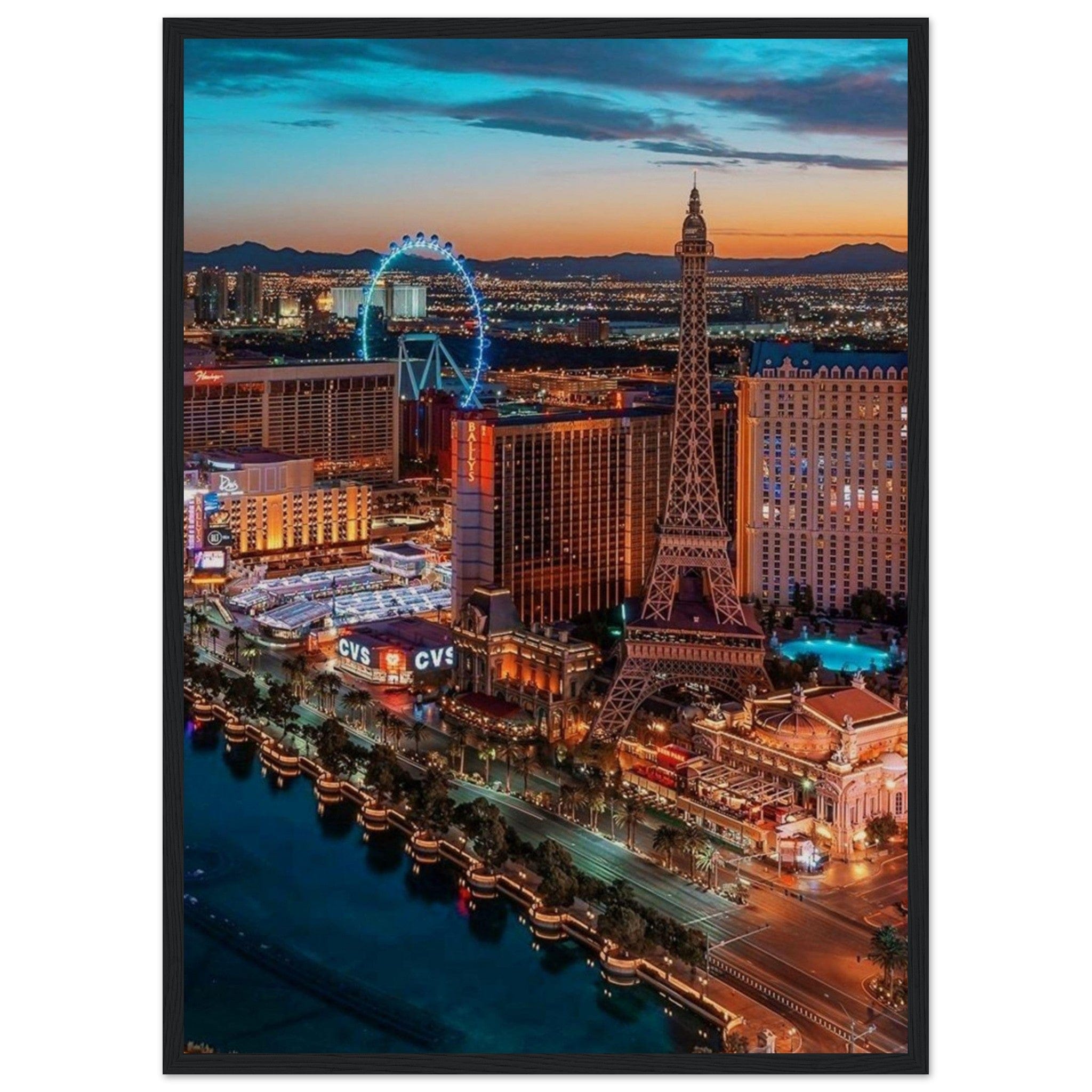 Gelato Print Material 50x70 cm / 20x28″ Tableau Ville Las Vegas