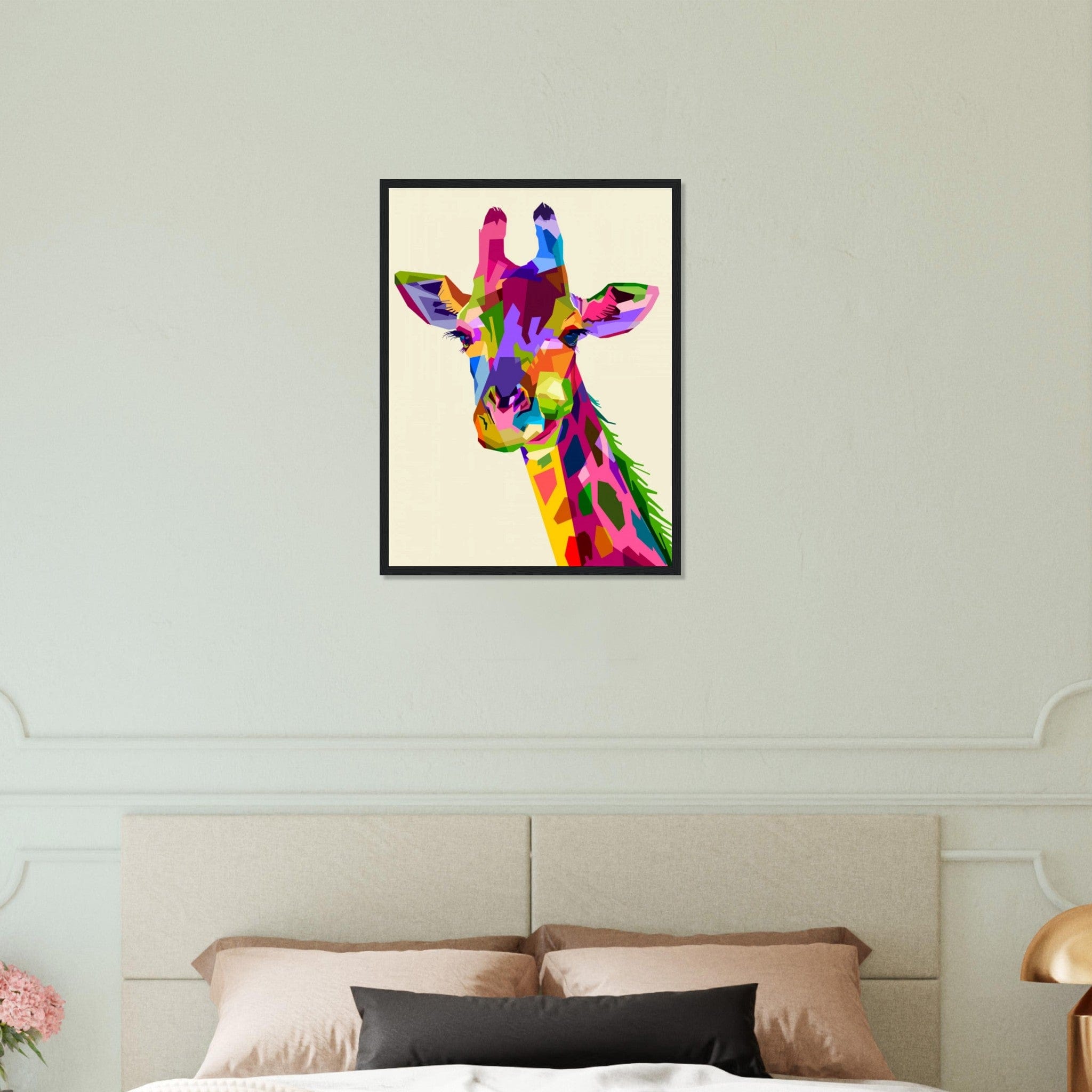 Gelato Print Material Tableau Deco Girafe