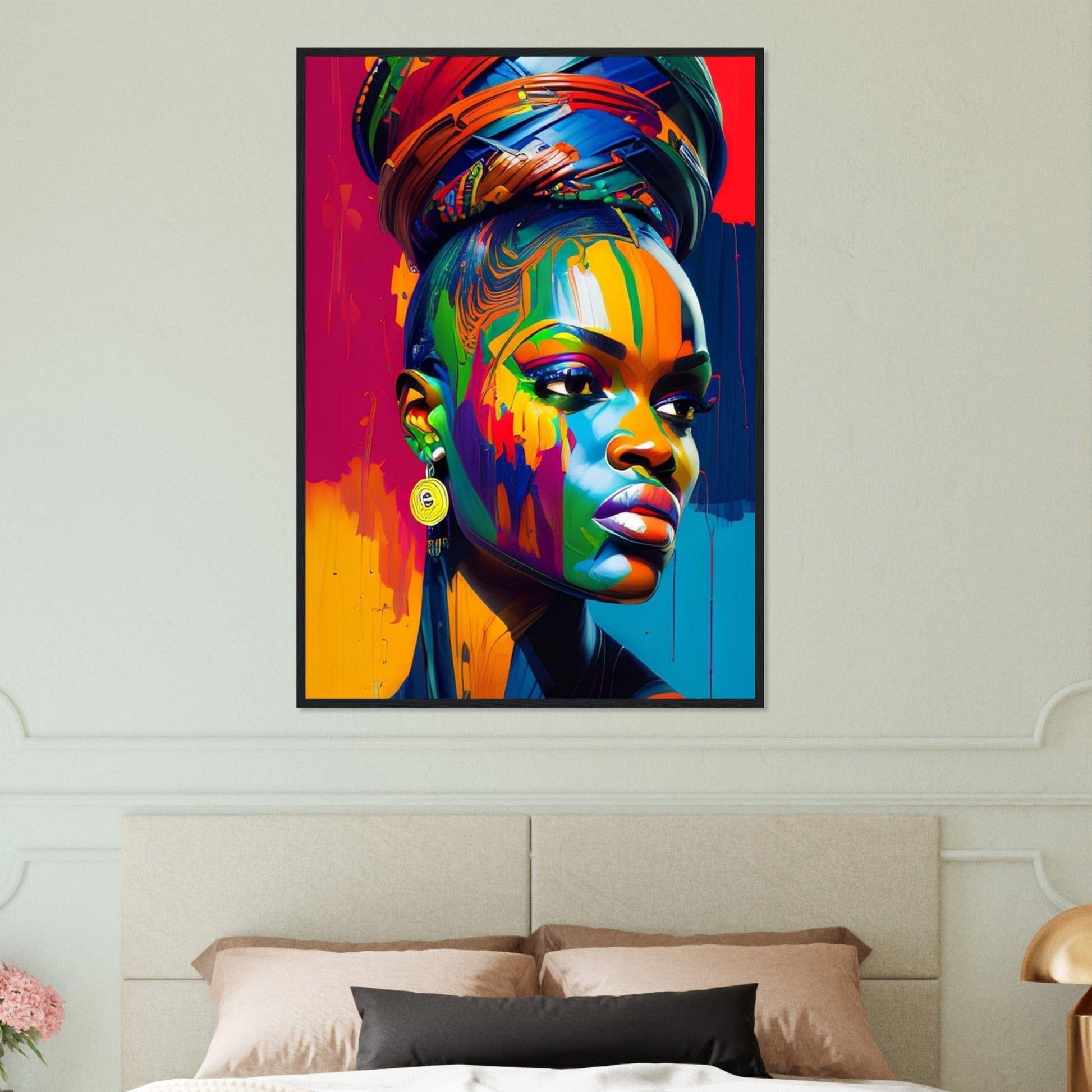 Couleur Africaine Peinture Canvanation