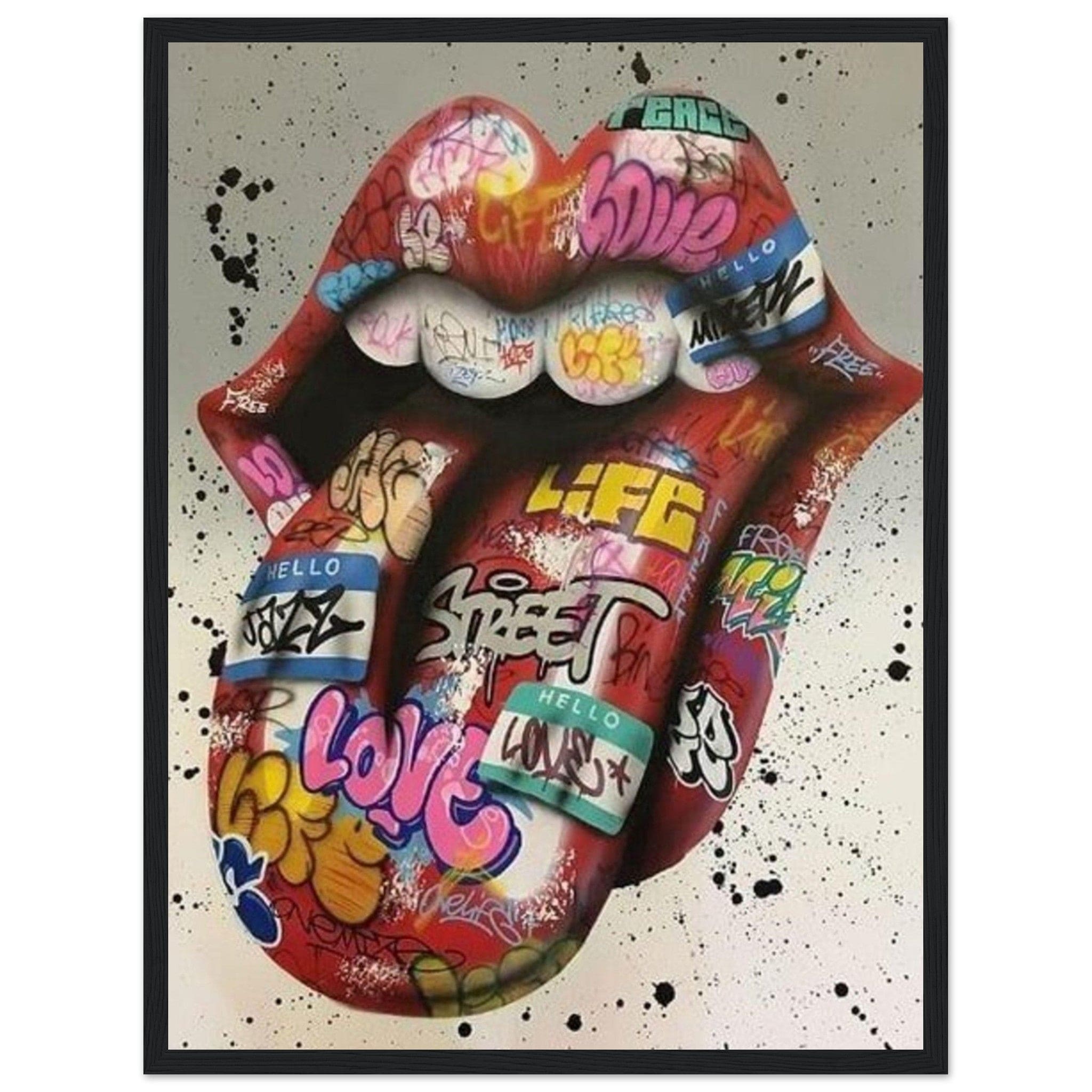 Gelato Print Material 45x60 cm / 18x24″ Toile Graffiti Grand Format