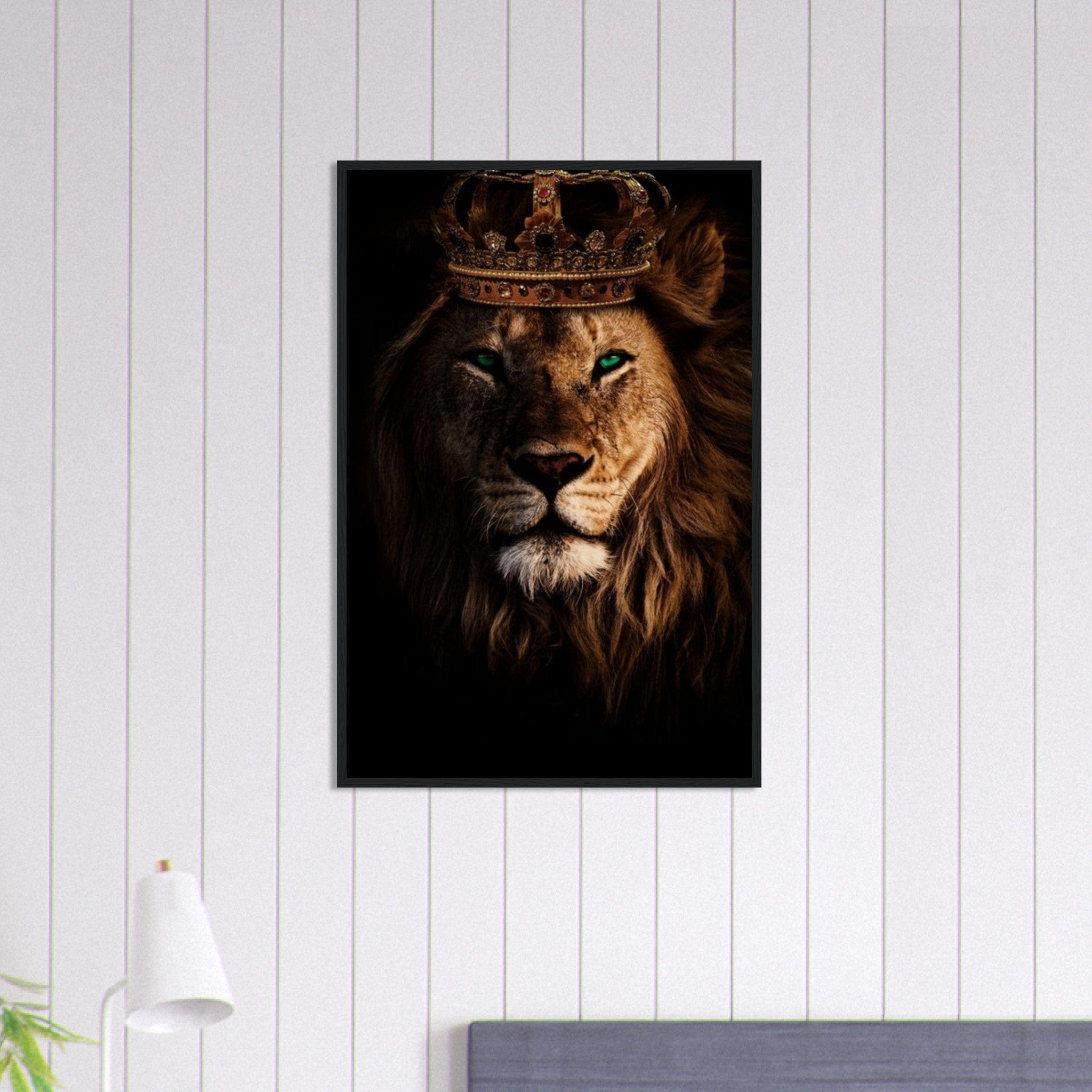 Canvanation Print Material 60x90 cm / 24x36″ Tableau Lion Couleur