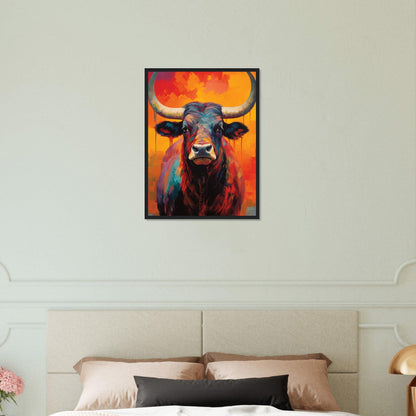 Tableau Vache - Canvanation