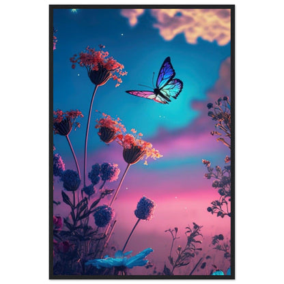 Tableau Papillon Moderne - Canvanation