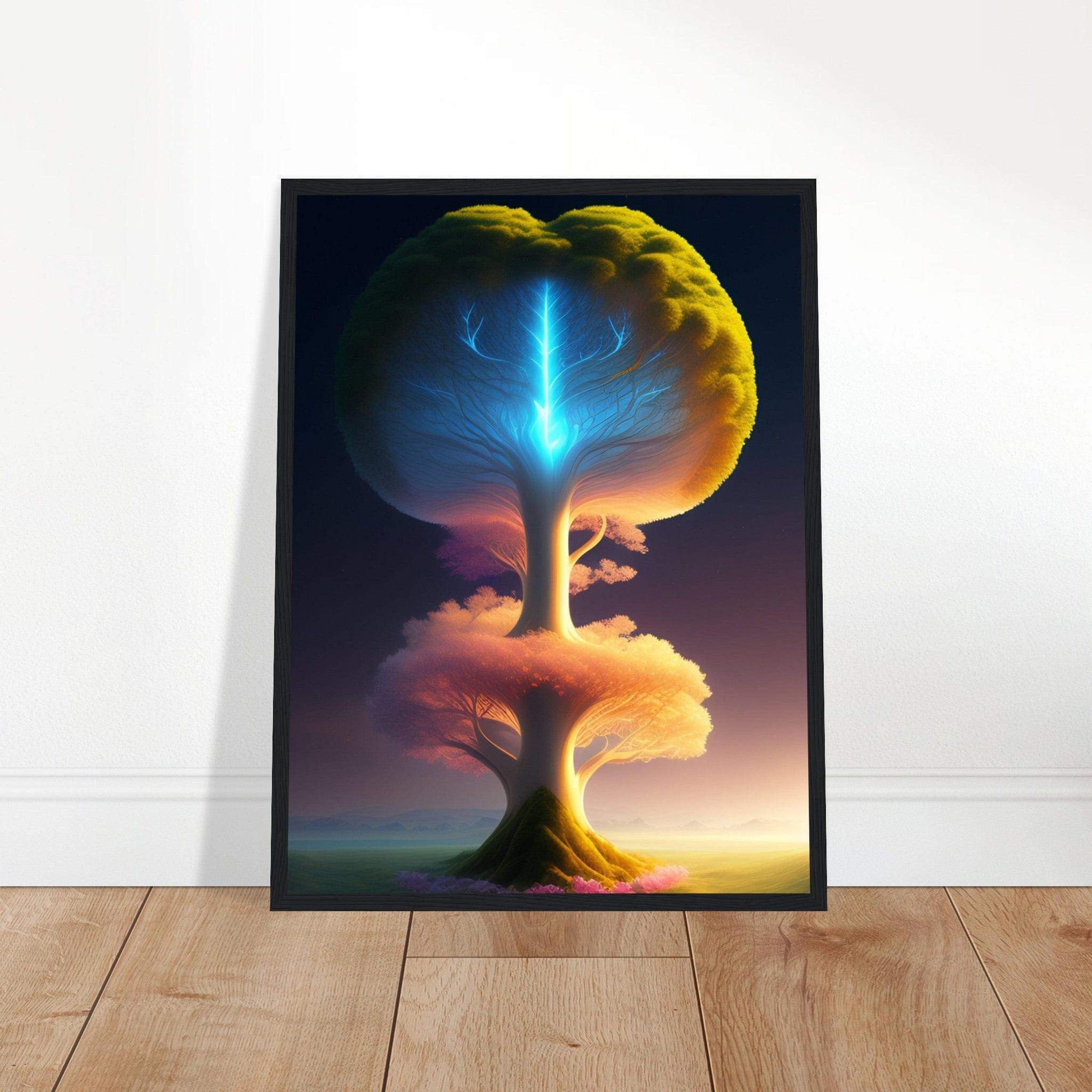 Canvanation Print Material Arbre De Vie Klimt Tableau Avec Cadre