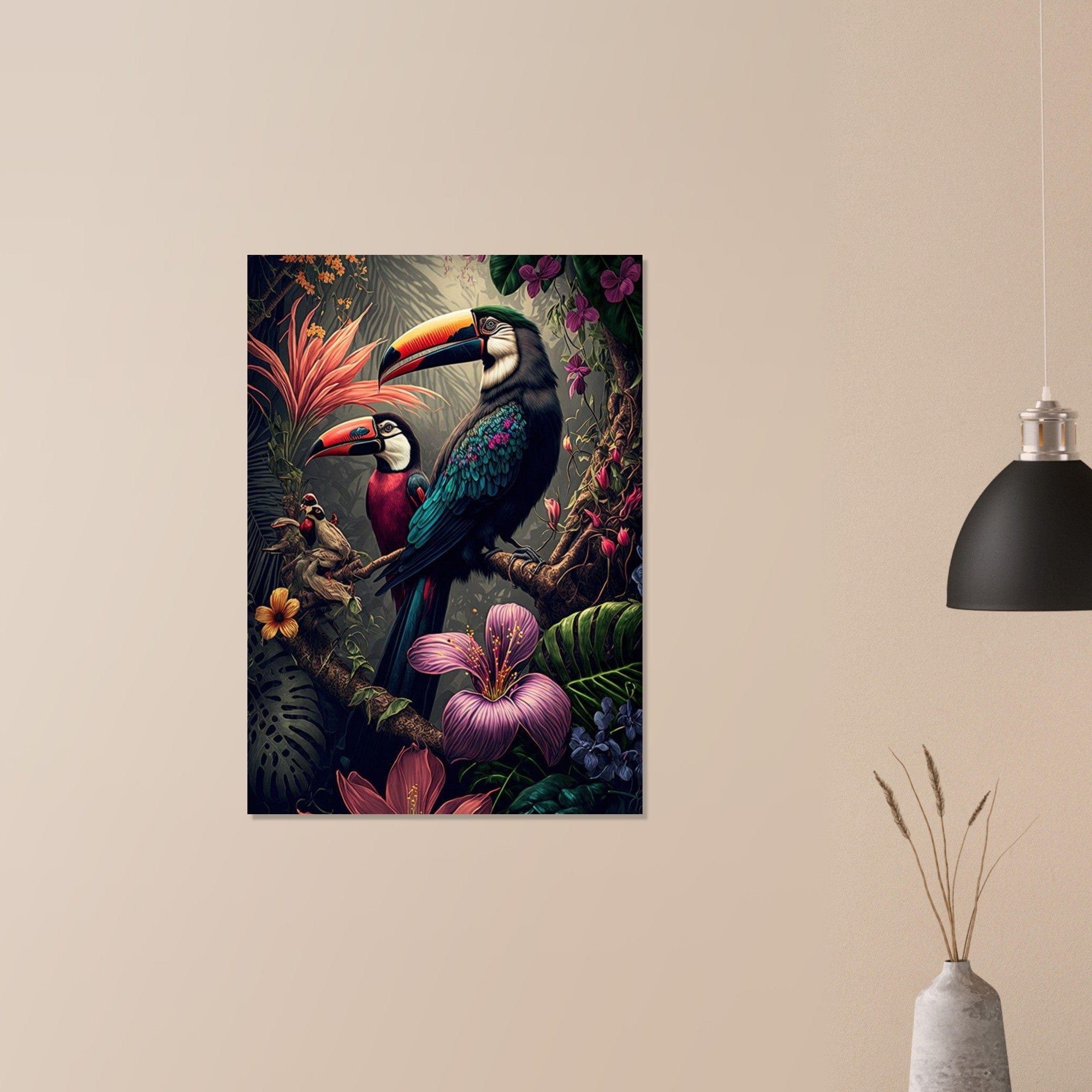 Gelato Print Material Poster Jungle Toucan