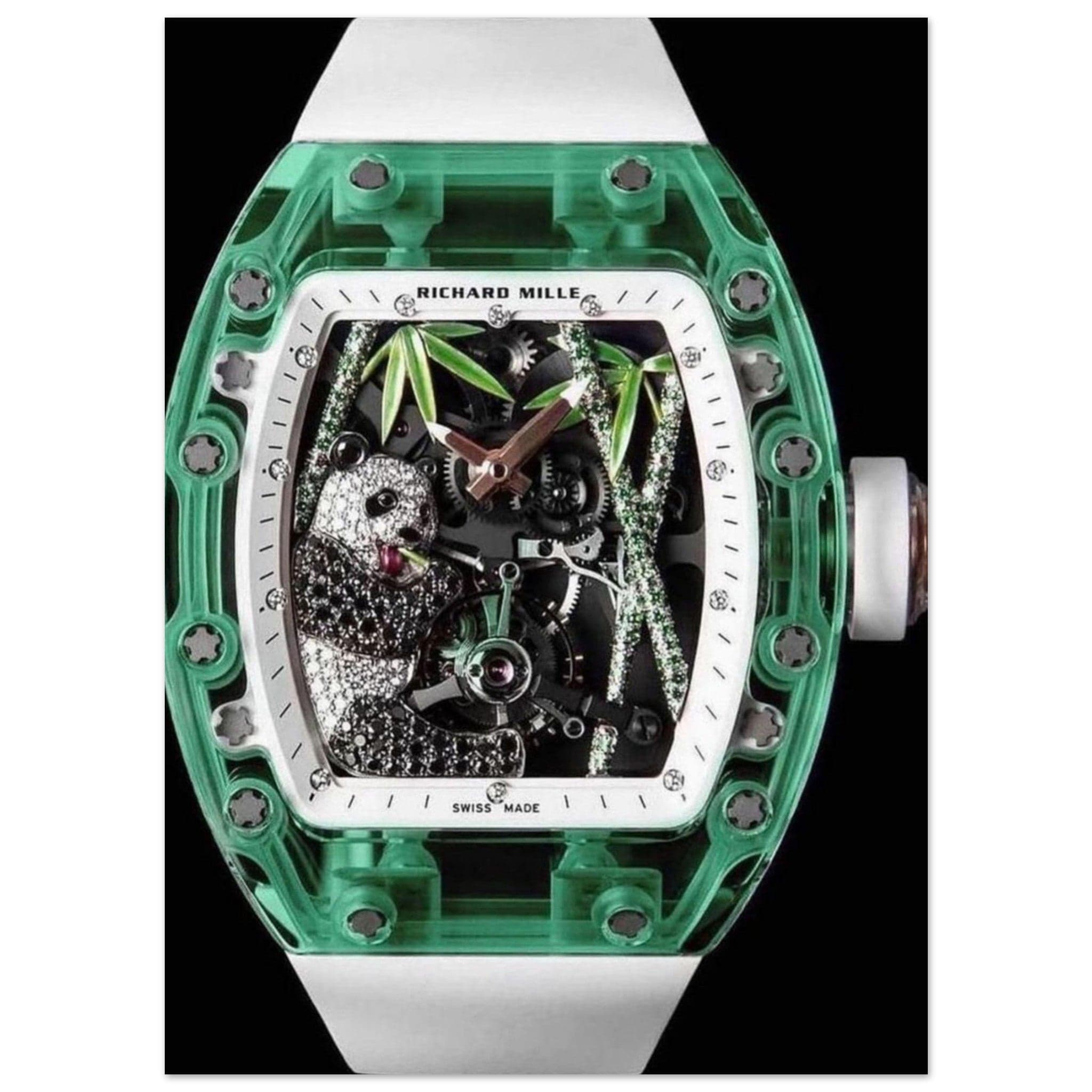 Canvanation Print Material 13x18 cm / 5x7″ Poster Richard Mille Montre  La Plus Fine