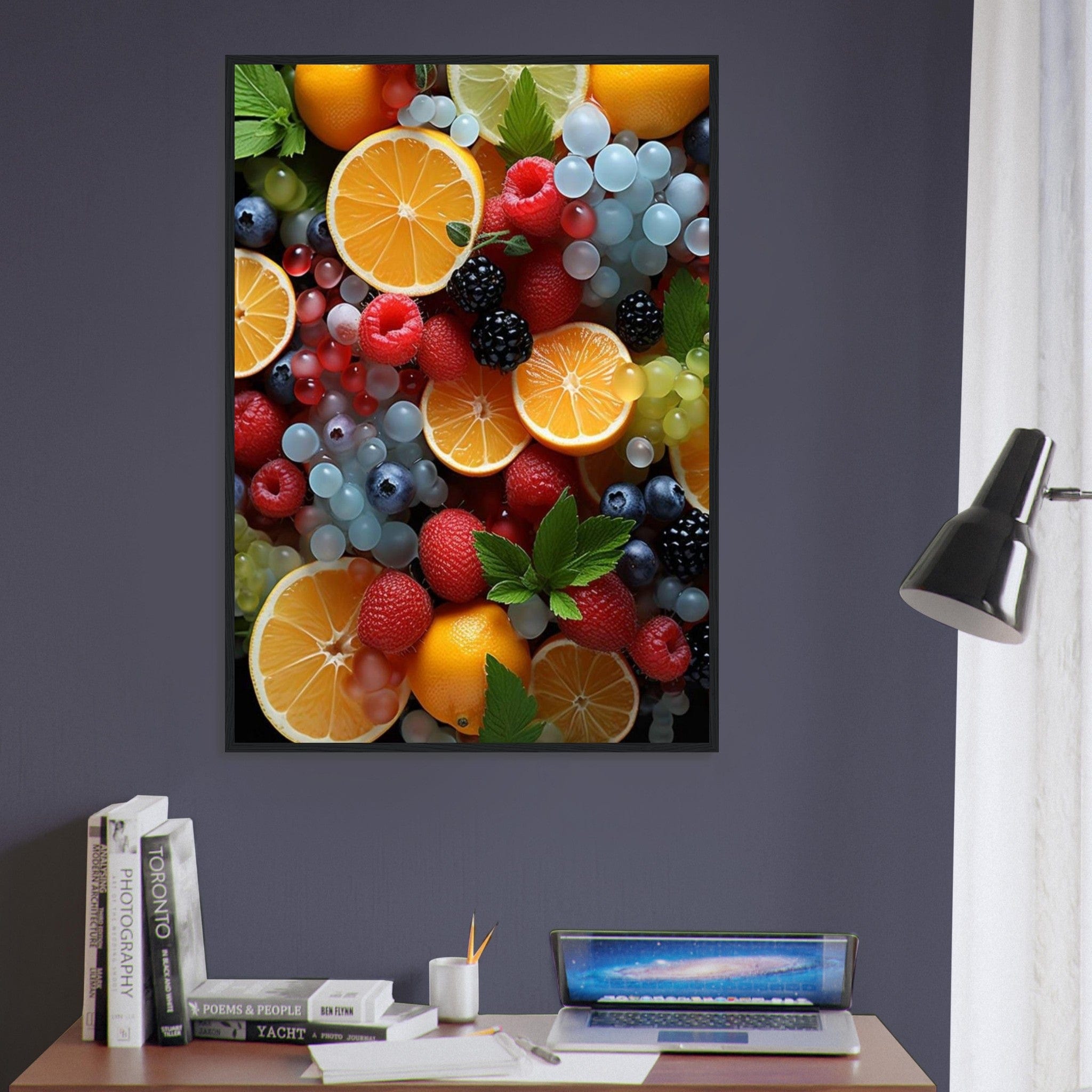 Canvanation Print Material Tableau Cuisine Panier De Fruit