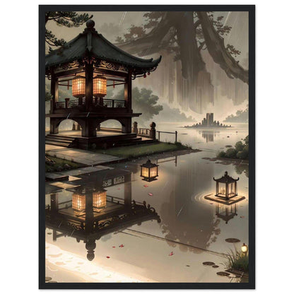 Tableau Japon Paysage Luminaire Canvanation