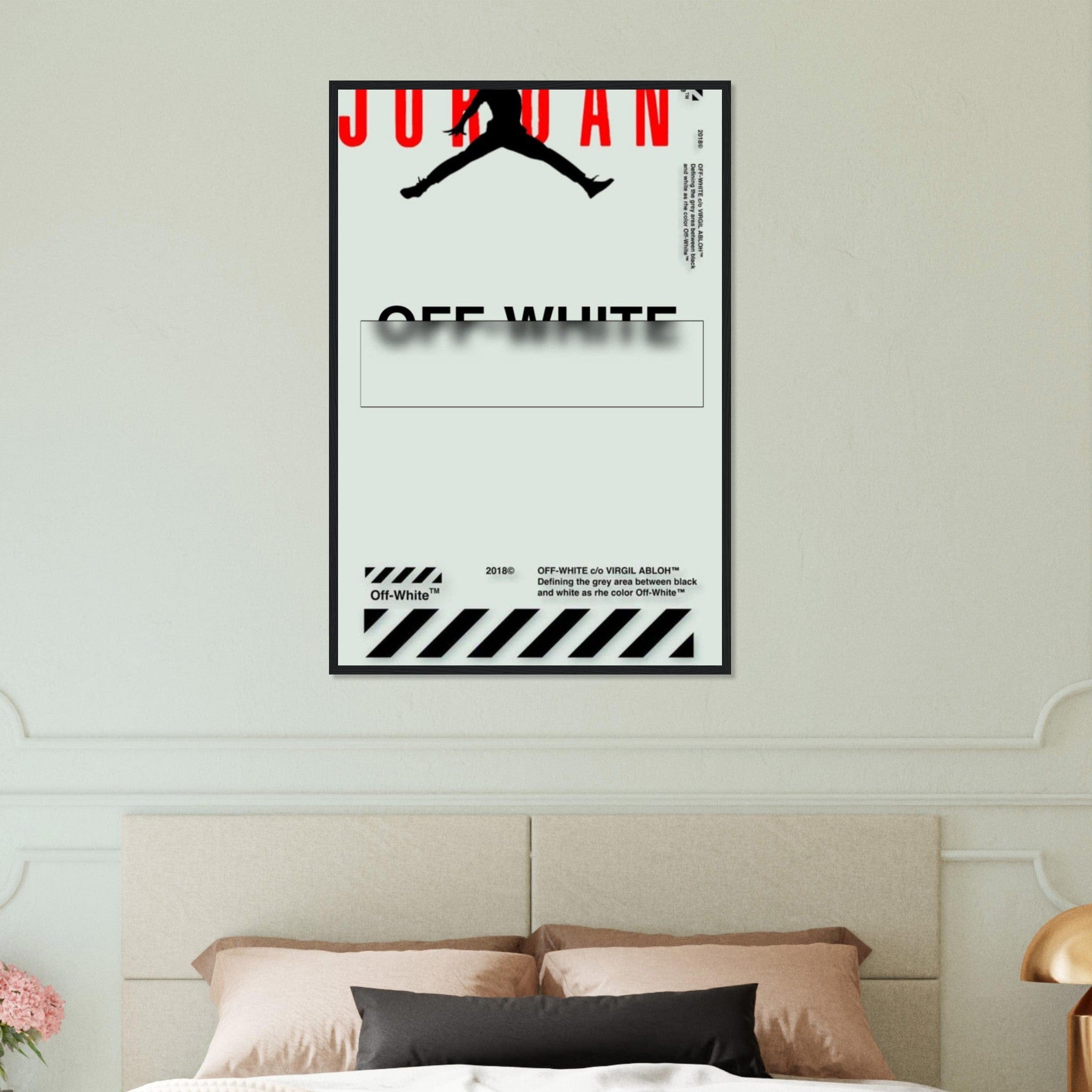 Canvanation Print Material 60x90 cm / 24x36″ Tableau Marque De Luxe Off White Off