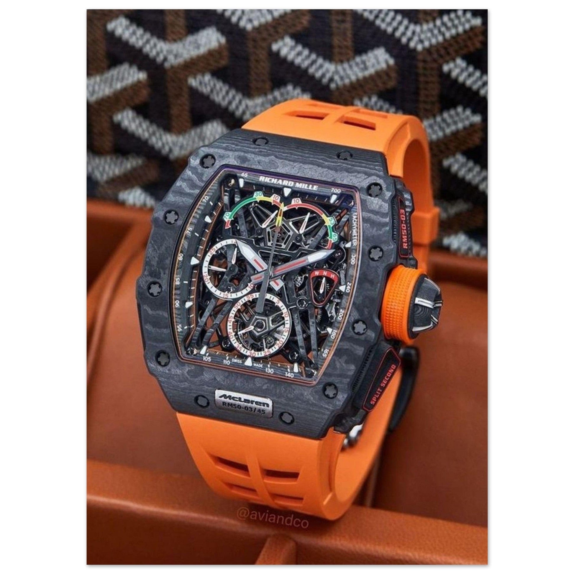 Poster Richard Mille Montre Fine Canvanation