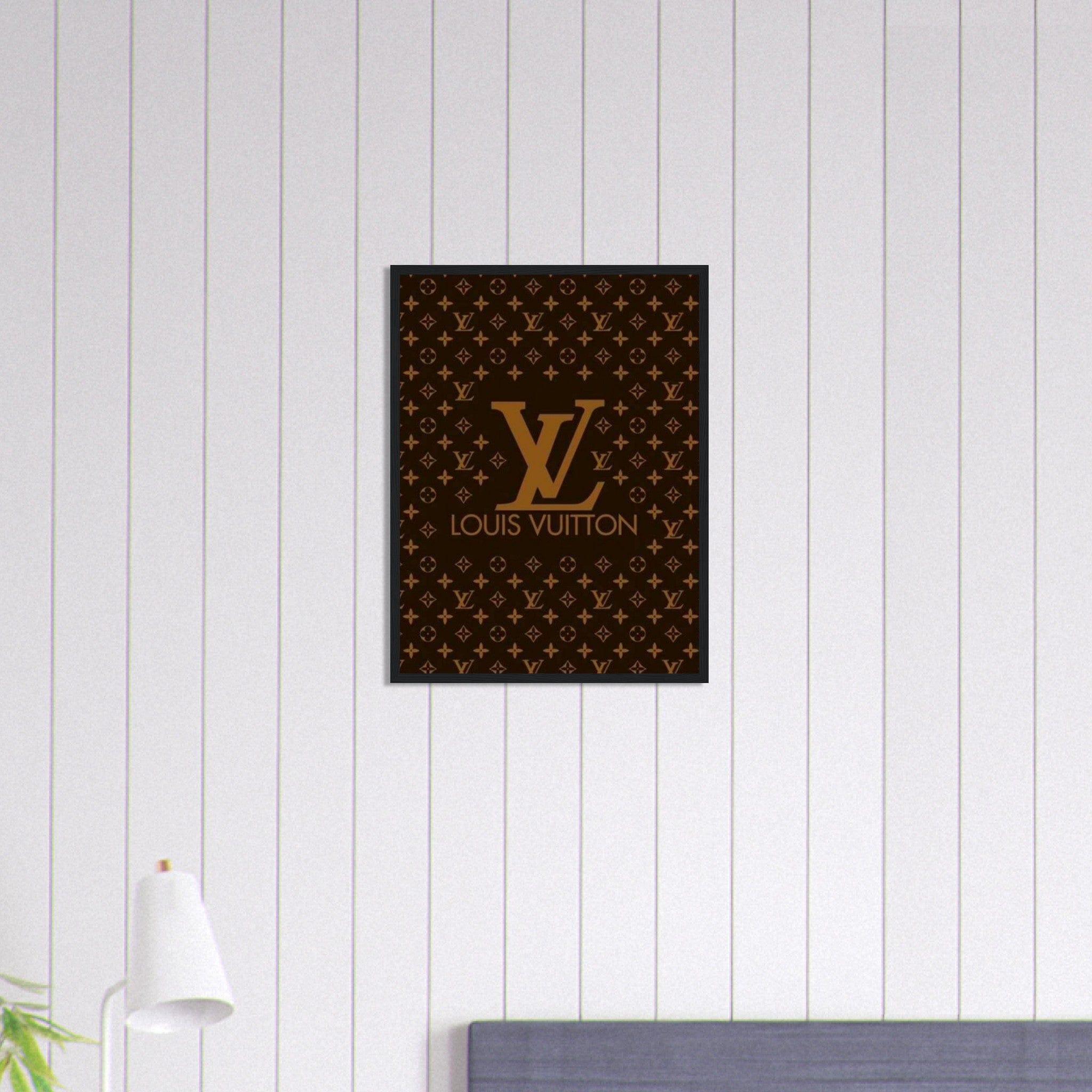 Canvanation Print Material Tableau Louis Vuitton Or