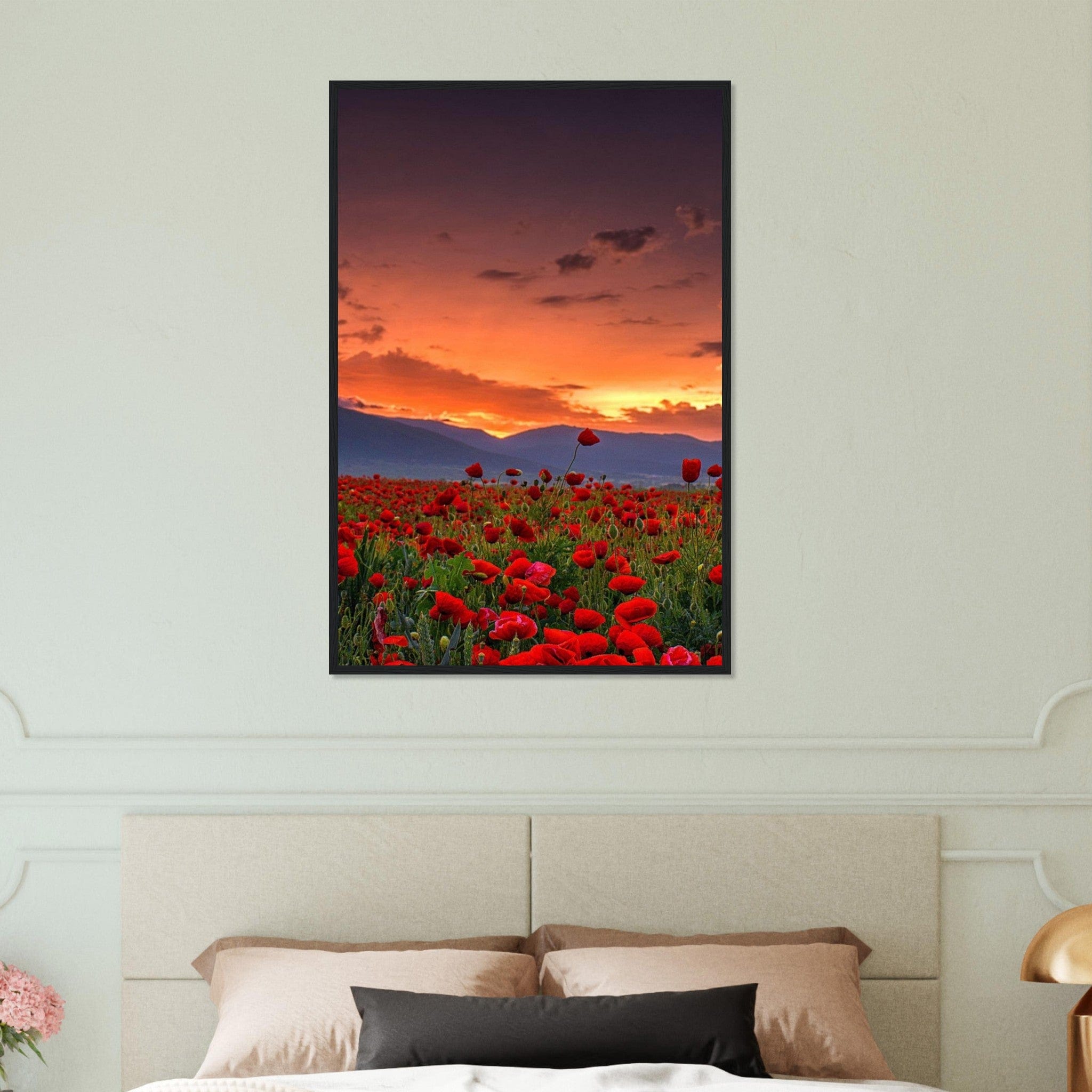 Canvanation Print Material Tableau Moderne Coquelicot