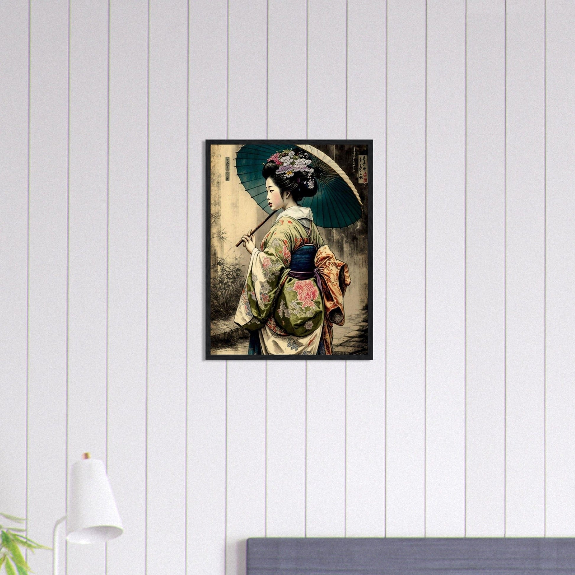 Tableau Geisha Vintage Canvanation