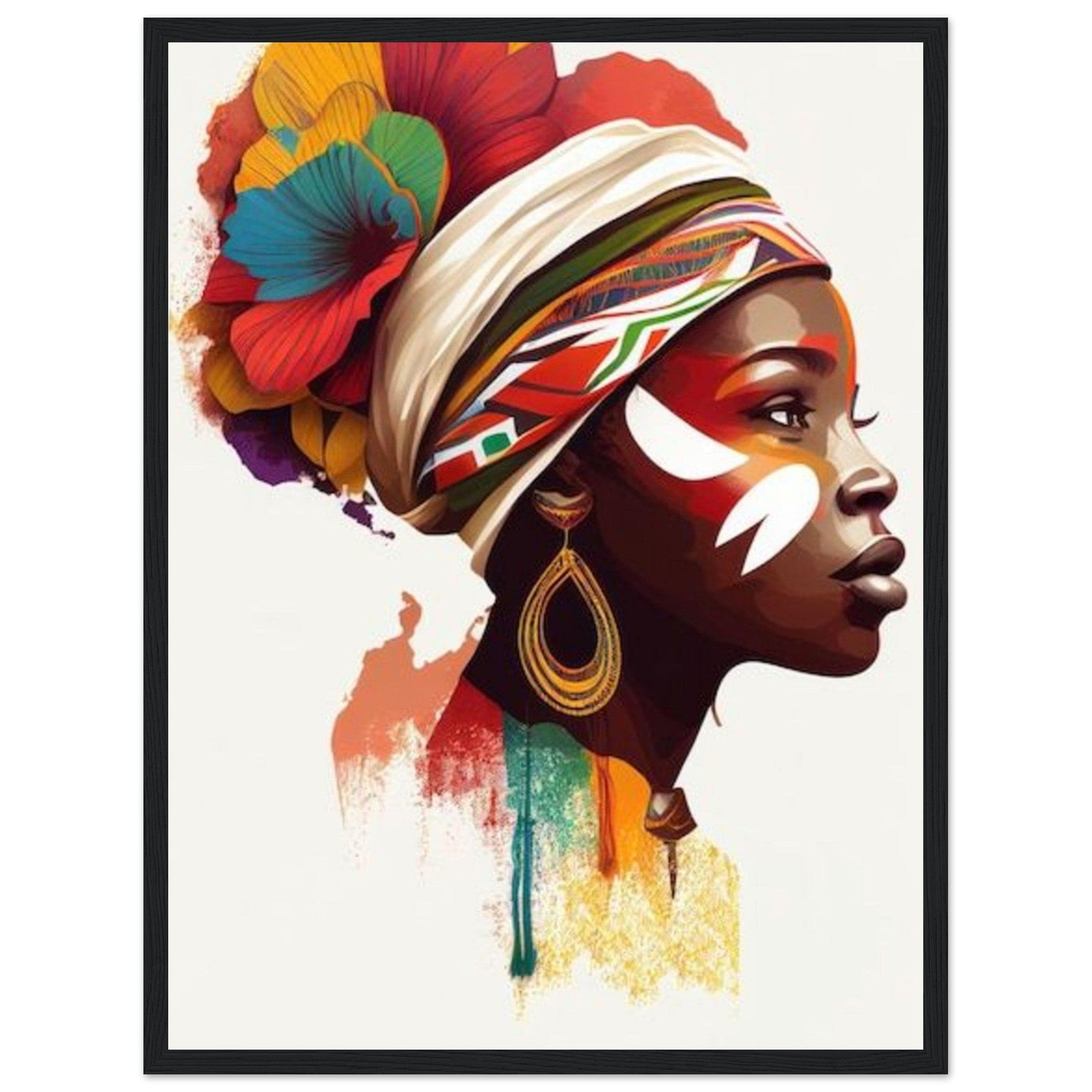 Peinture Murale Africaine Canvanation