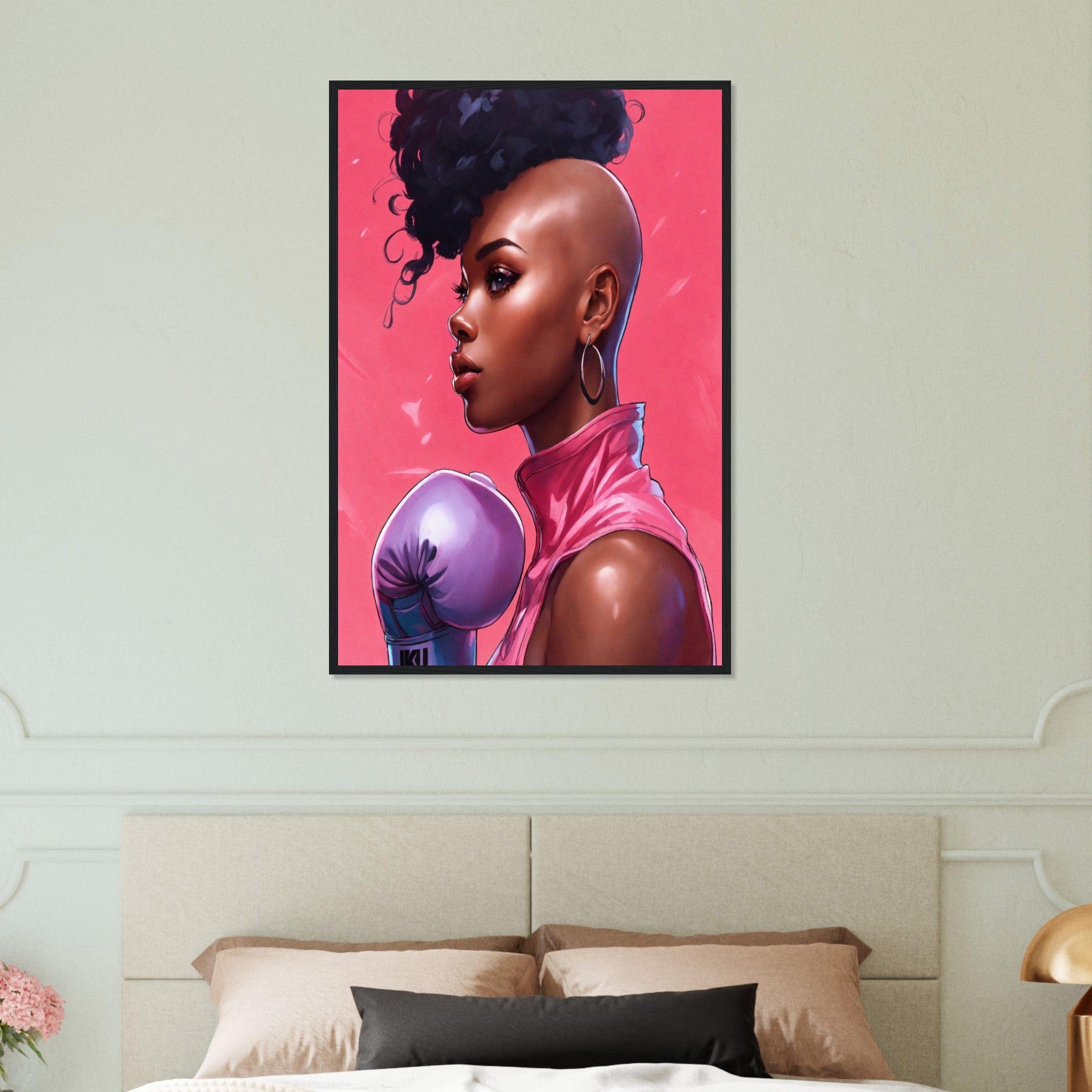 Canvanation Print Material 60x90 cm / 24x36″ Tableau Boxe Camille