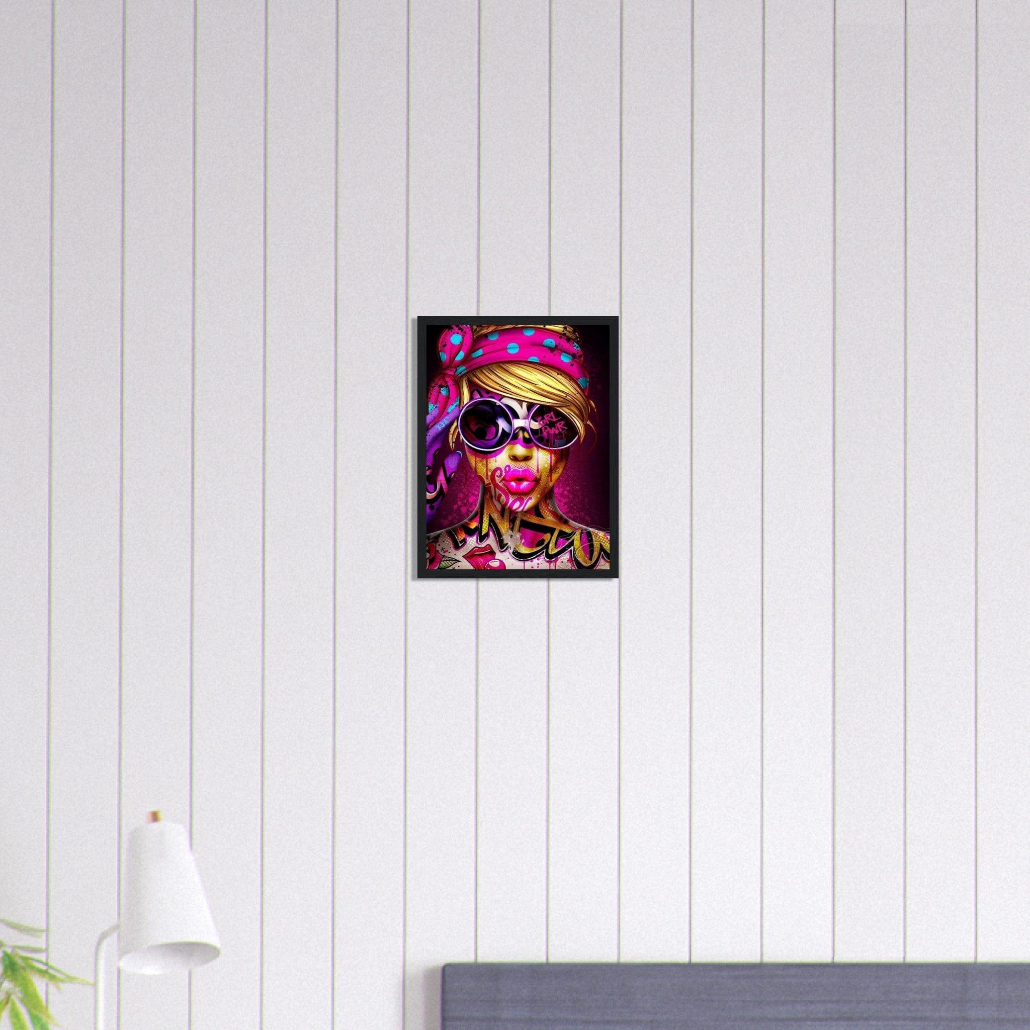 Canvanation Print Material 30x40 cm / 12x16″ Tableau Street Art Femme Tatouage