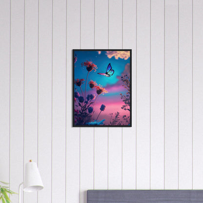 tableau papillon moderne