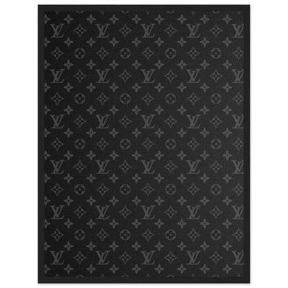 Tableau Marque De Luxe Louis Vuitton Noir Canvanation