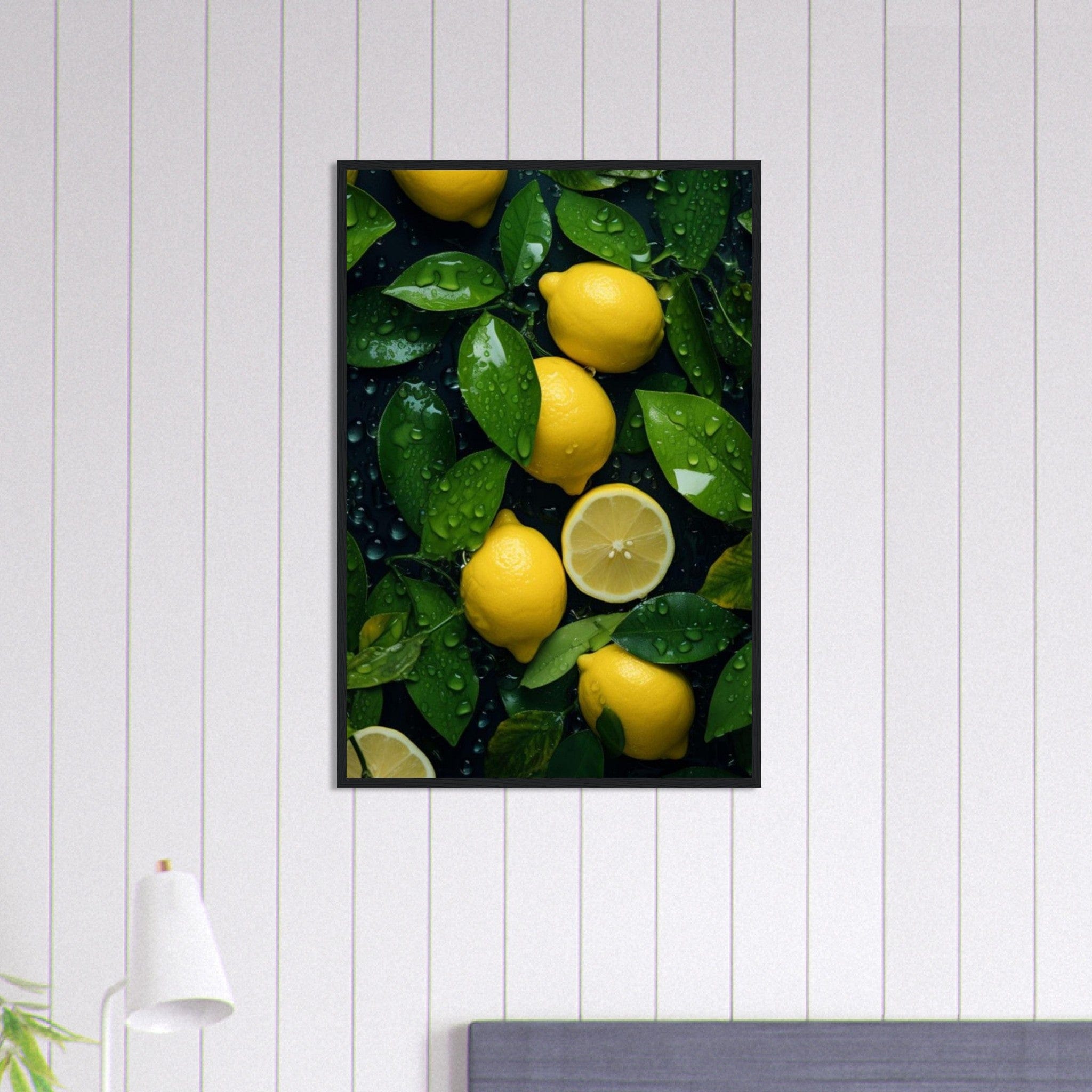 Canvanation Print Material 60x90 cm / 24x36″ Tableau Cuisine Citronier