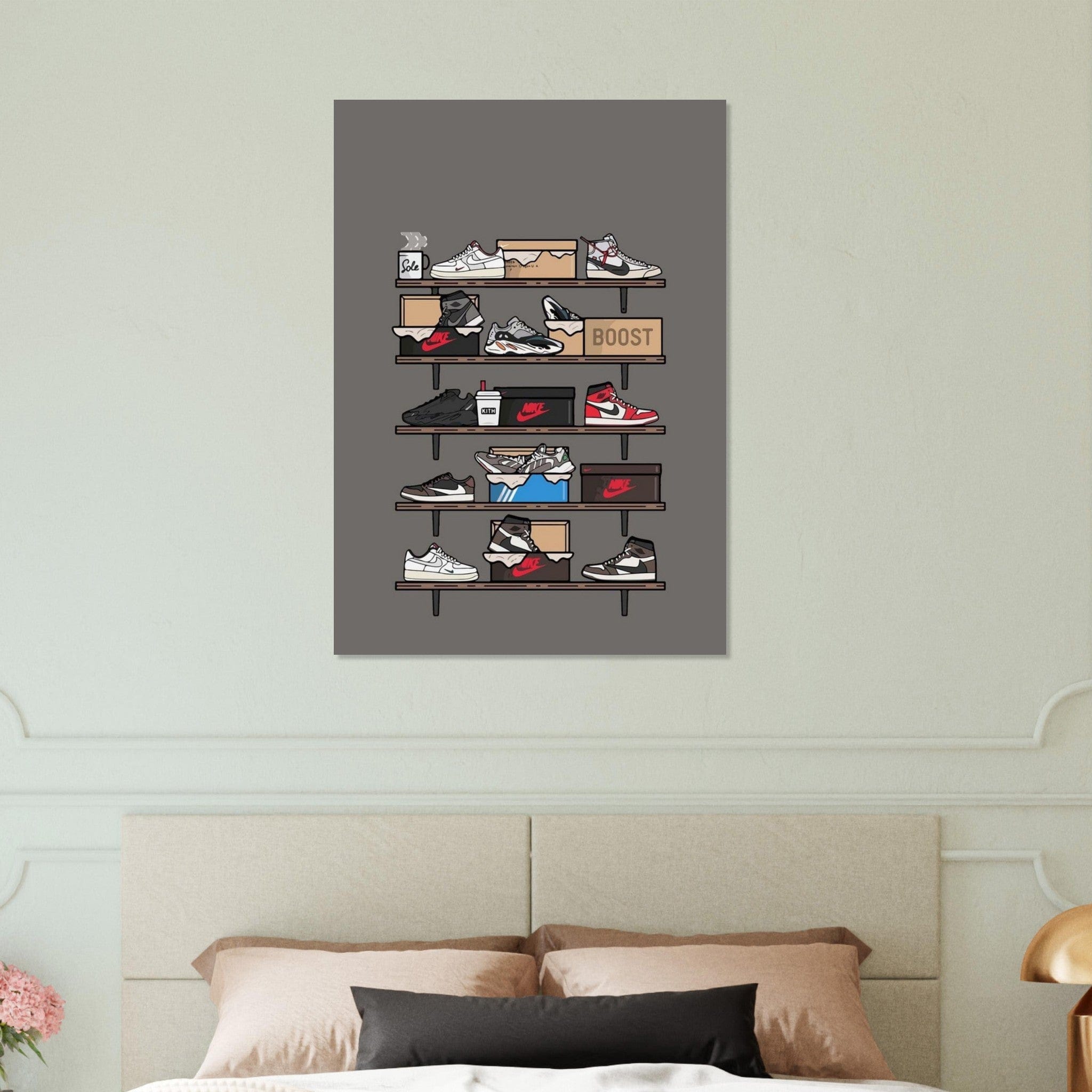 Gelato Print Material Poster Sneaker Nike