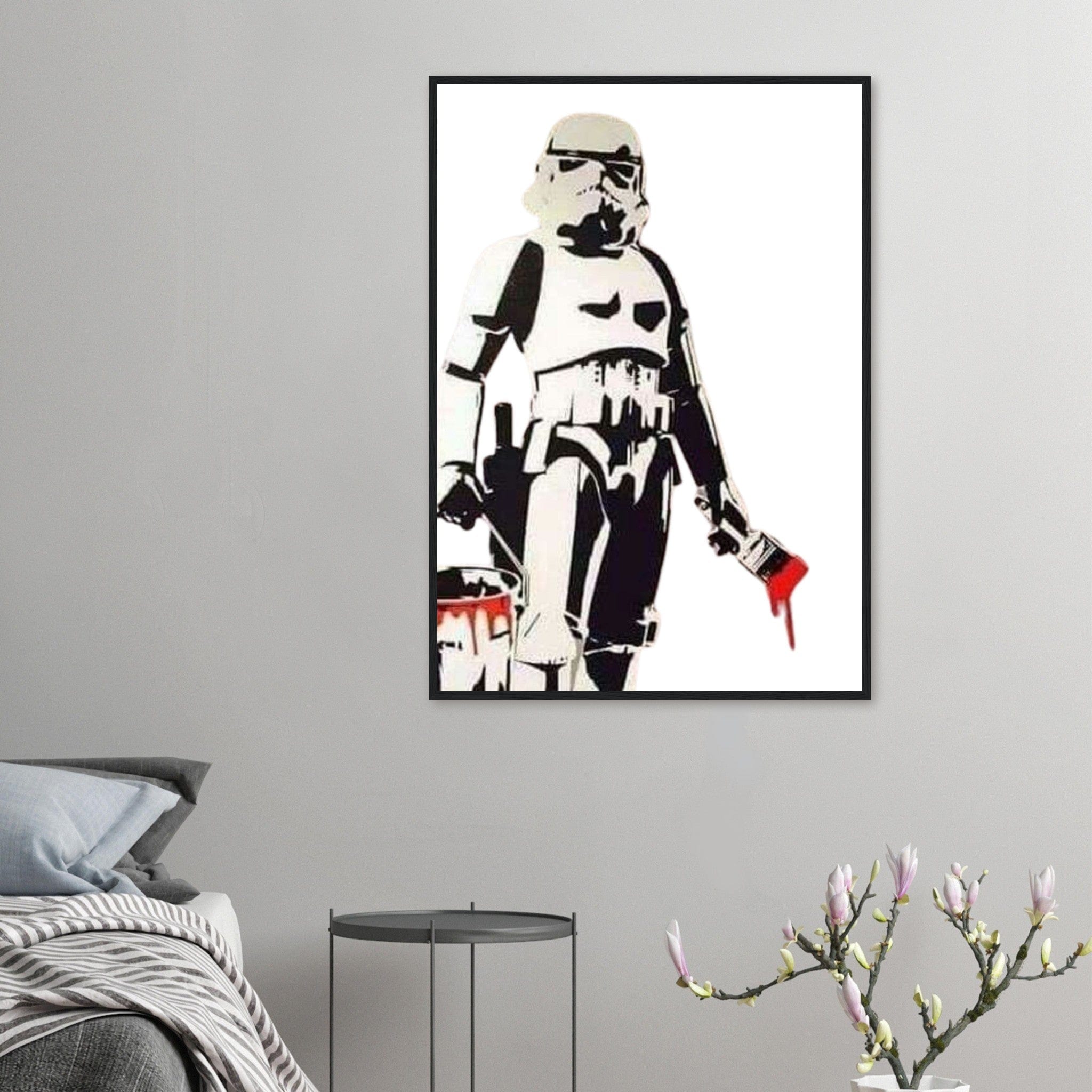 Canvanation Print Material Tableau Style Banksy Street Art