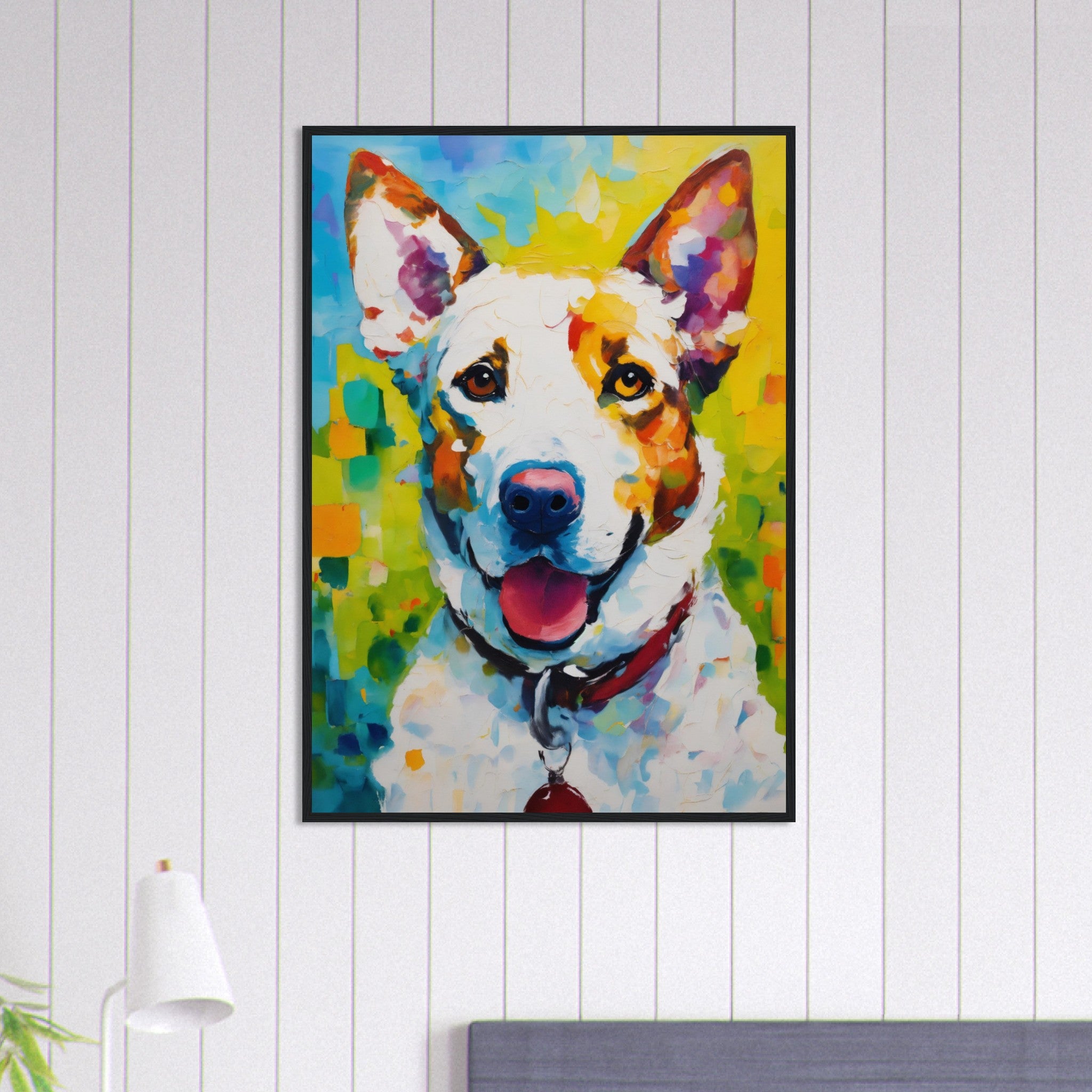 Canvanation Print Material 70x100 cm / 28x40″ Tableau Chien Gardien Des Rêves