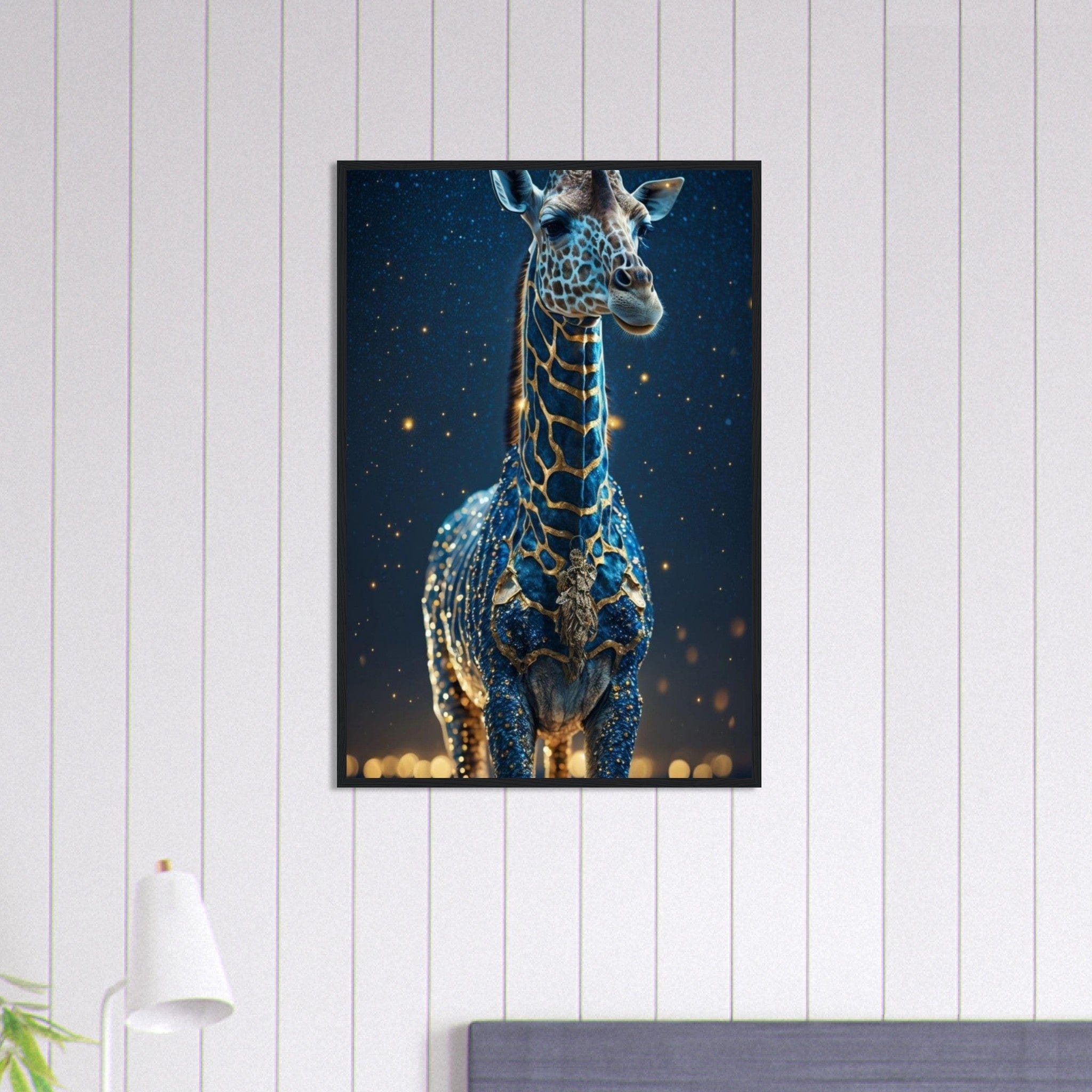 Tableau Girafe Dans La Savane Canvanation