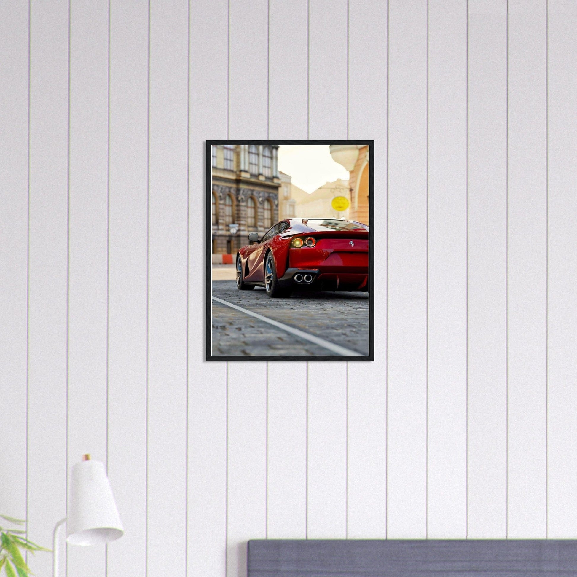 Tableau Voiture Ferrari Tributo Canvanation