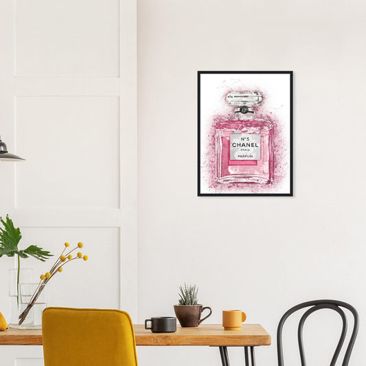 Canvanation 45x60 cm / 18x24″ / 2 Cadre Chanel Rose