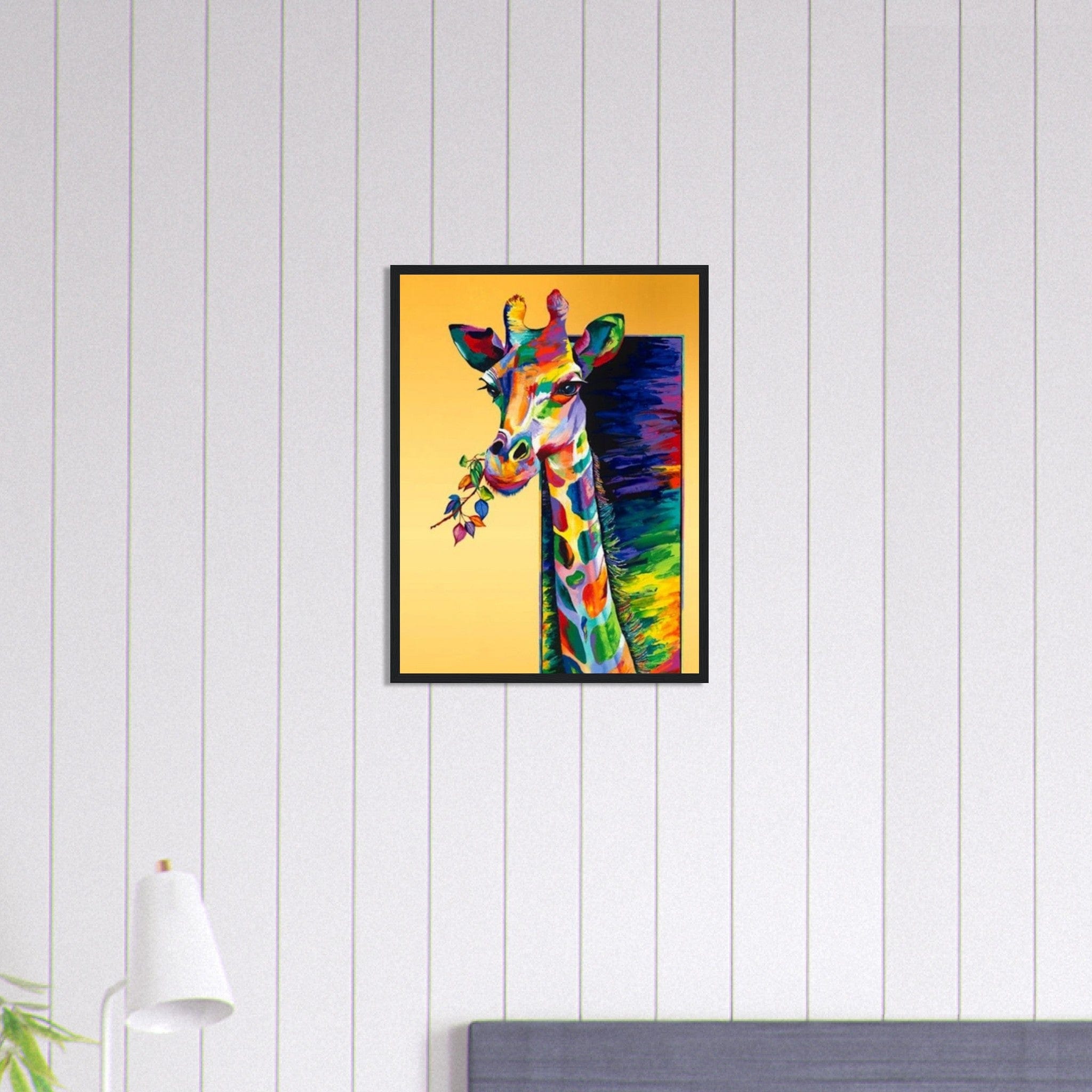 Peinture Tete De Girafe