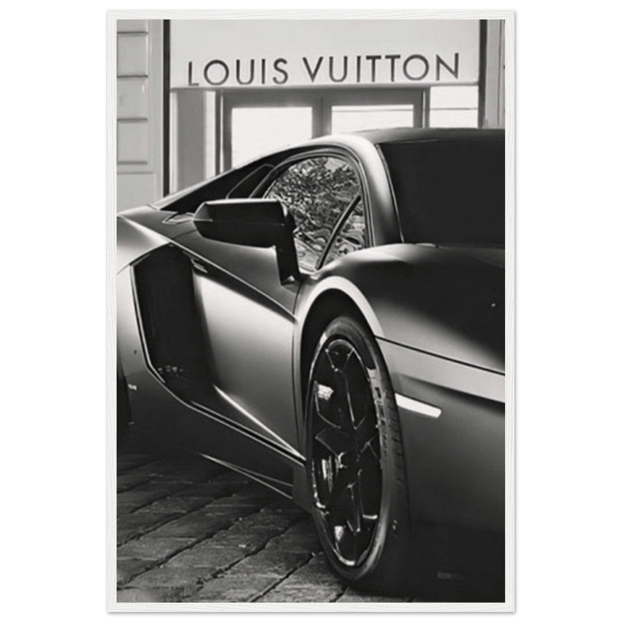 Canvanation Print Material Tableau Louis Vuitton Lamborghini