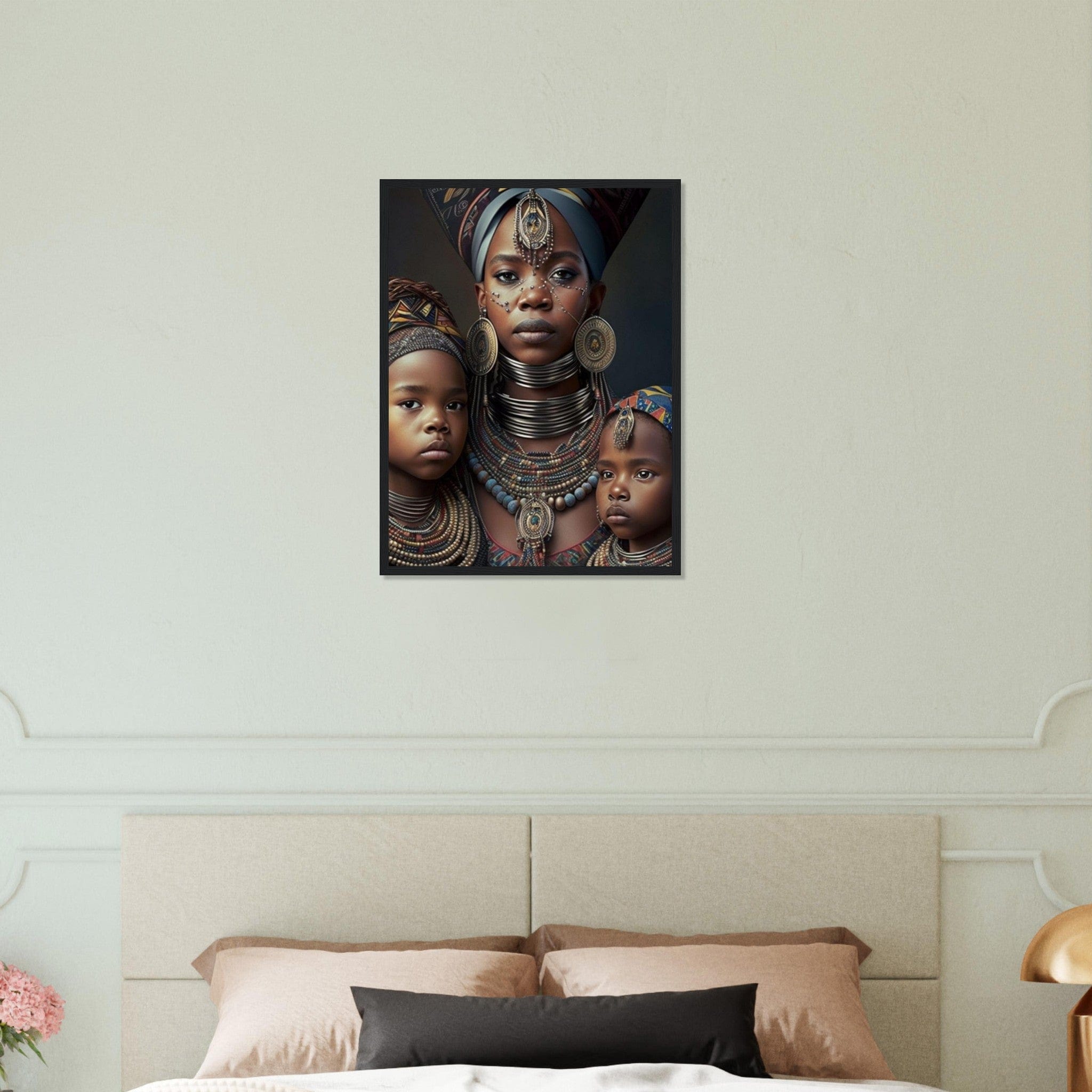 Canvanation Print Material 45x60 cm / 18x24″ Tableau Africain Peinture