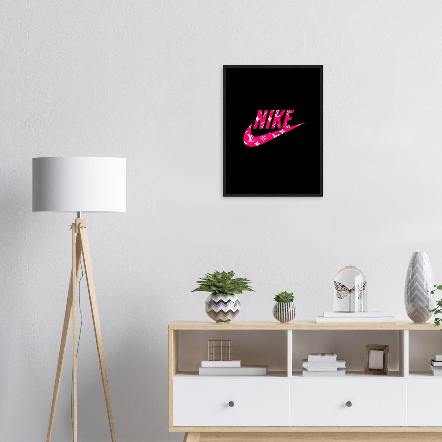 Tableau Nike Rose Canvanation