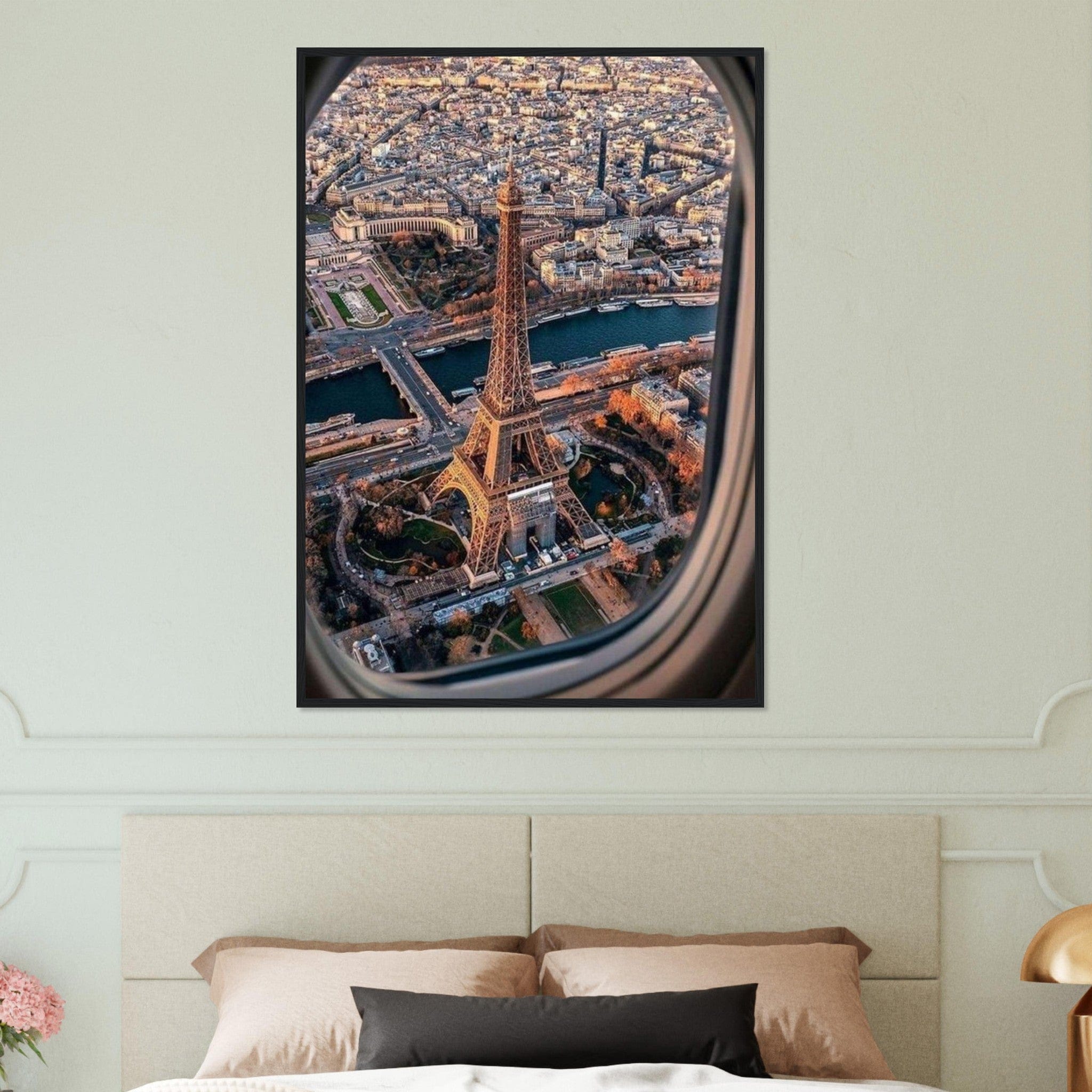 Canvanation Print Material Tableau Paris Vue Du Ciel