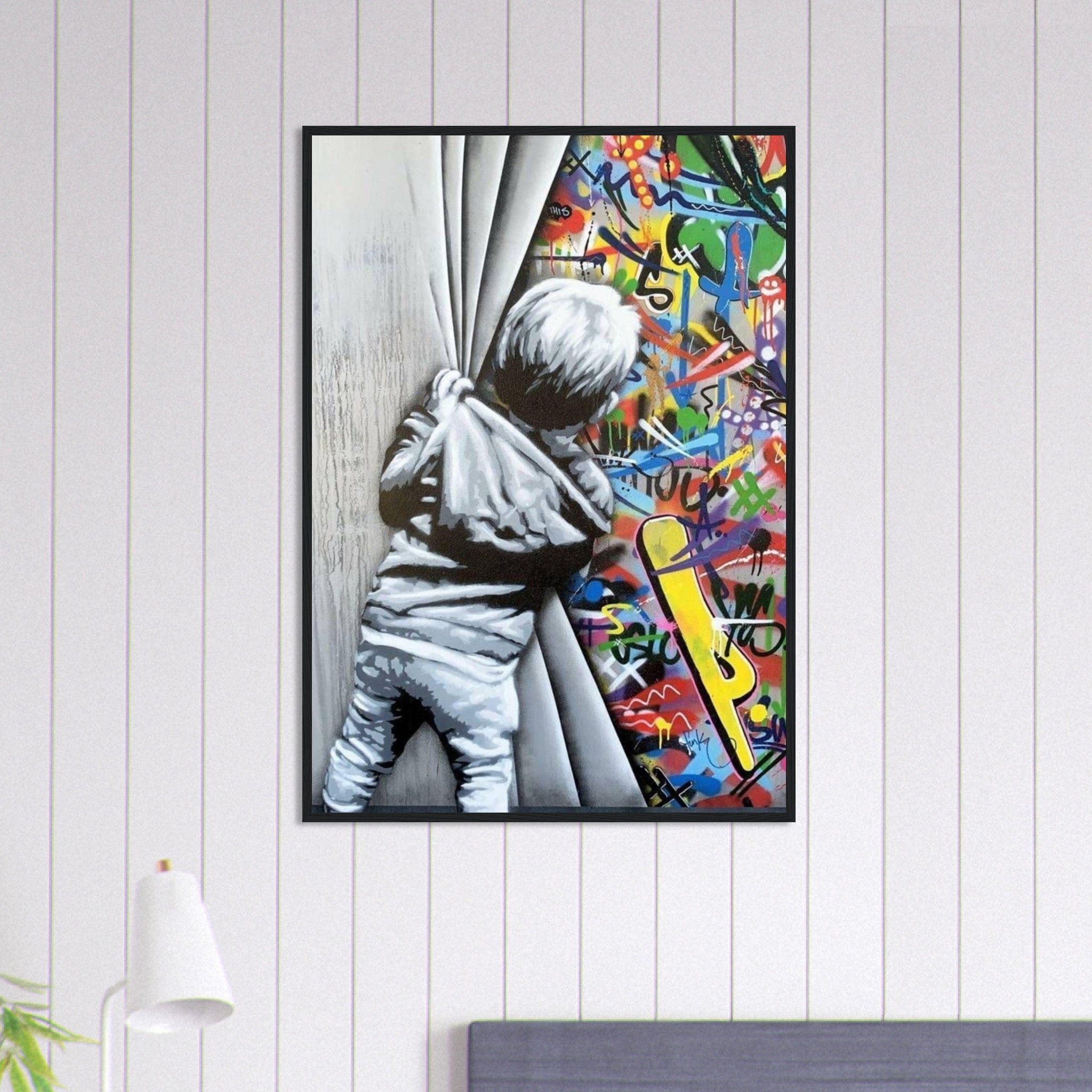 Canvanation Print Material 70x100 cm / 28x40″ Tableau Banksy Original