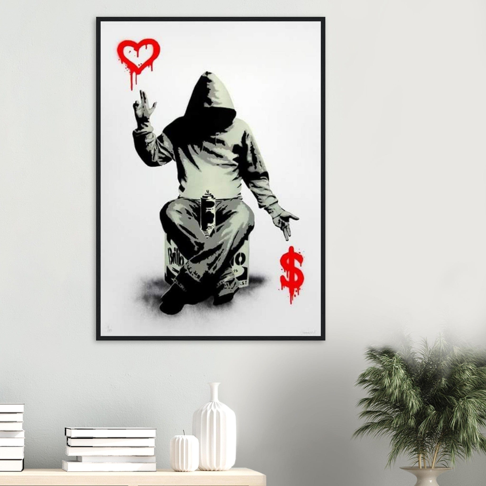 Canvanation Print Material Tableau Street Art Banksy