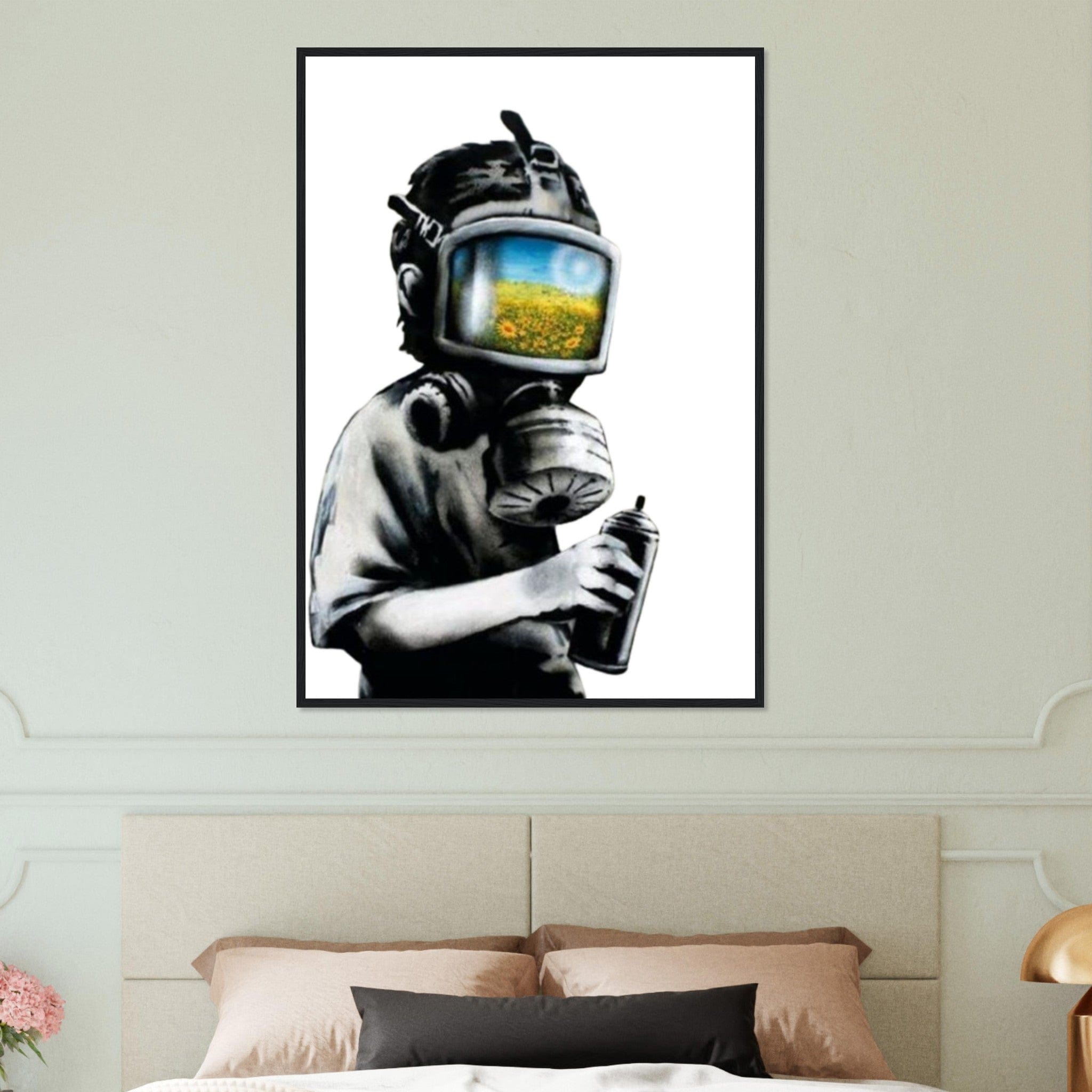 Canvanation Print Material Tableau Espoir Banksy