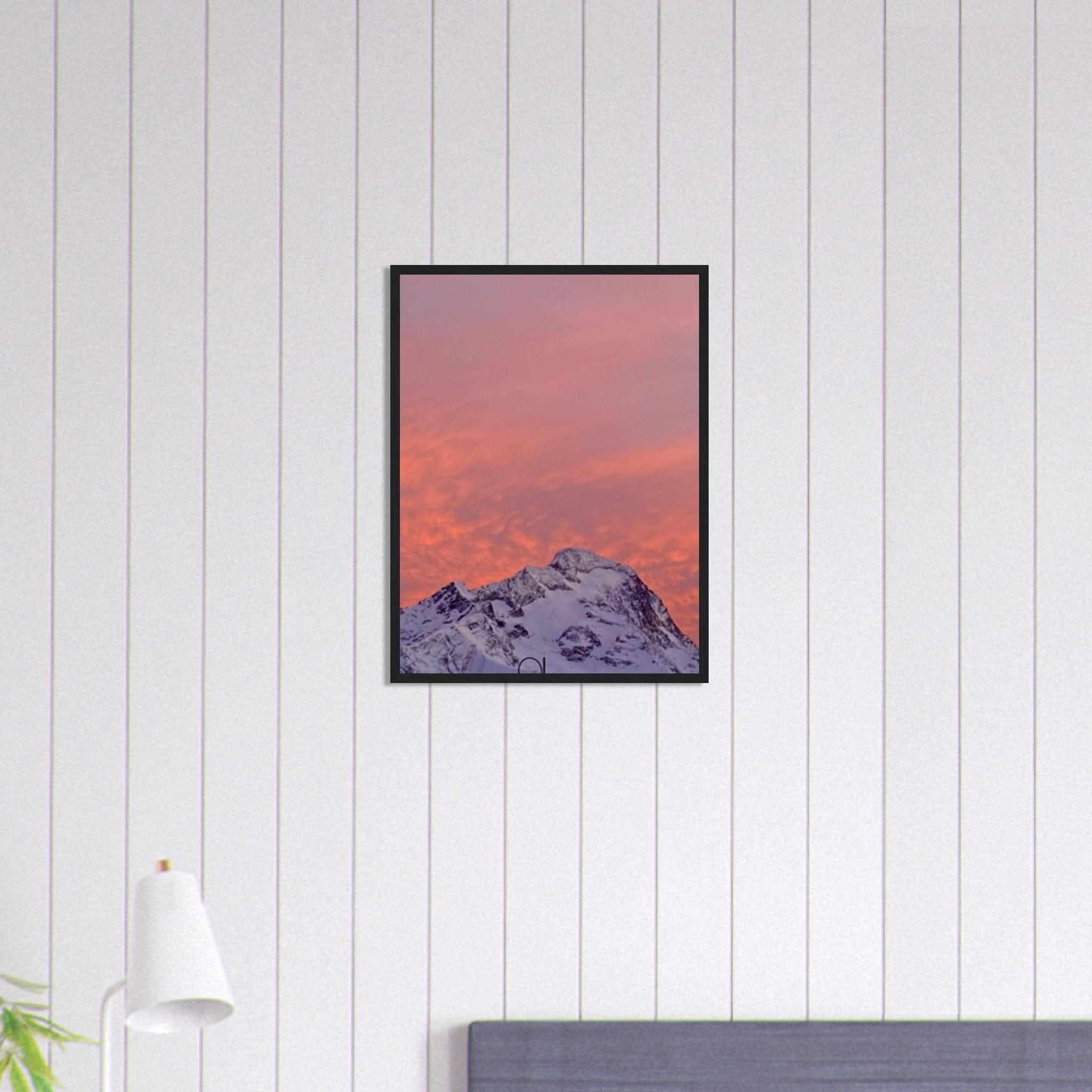 Canvanation Print Material Tableau Sur La Montagne Rouge