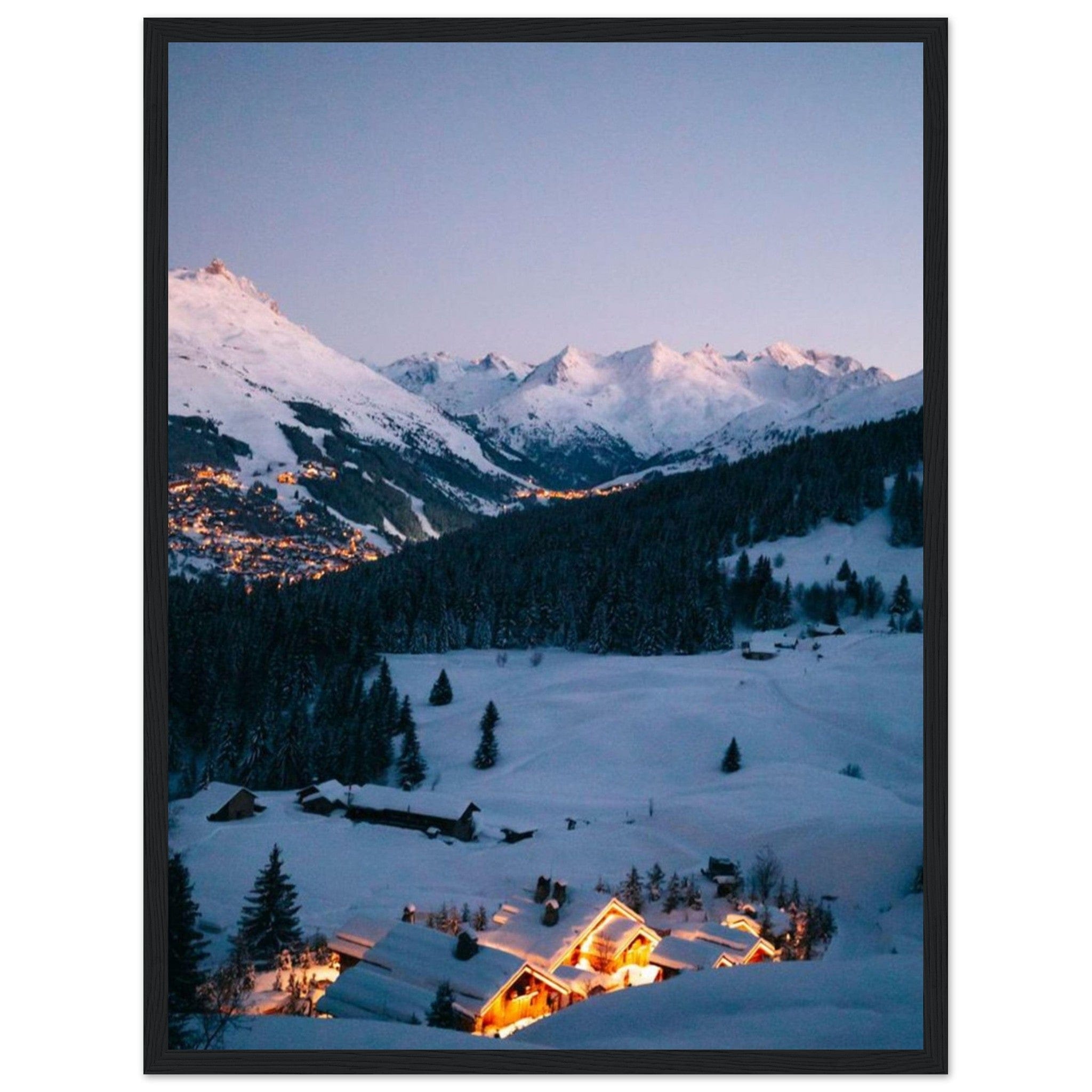 Canvanation Print Material Tableau Montagne En Relief